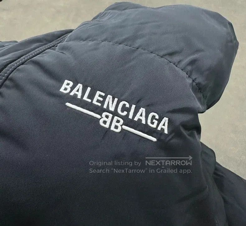 Balenciaga Balenciaga Embroidered BB Letter Cotton Coat. Size US M / EU 48-50 / 2 - 5 Thumbnail