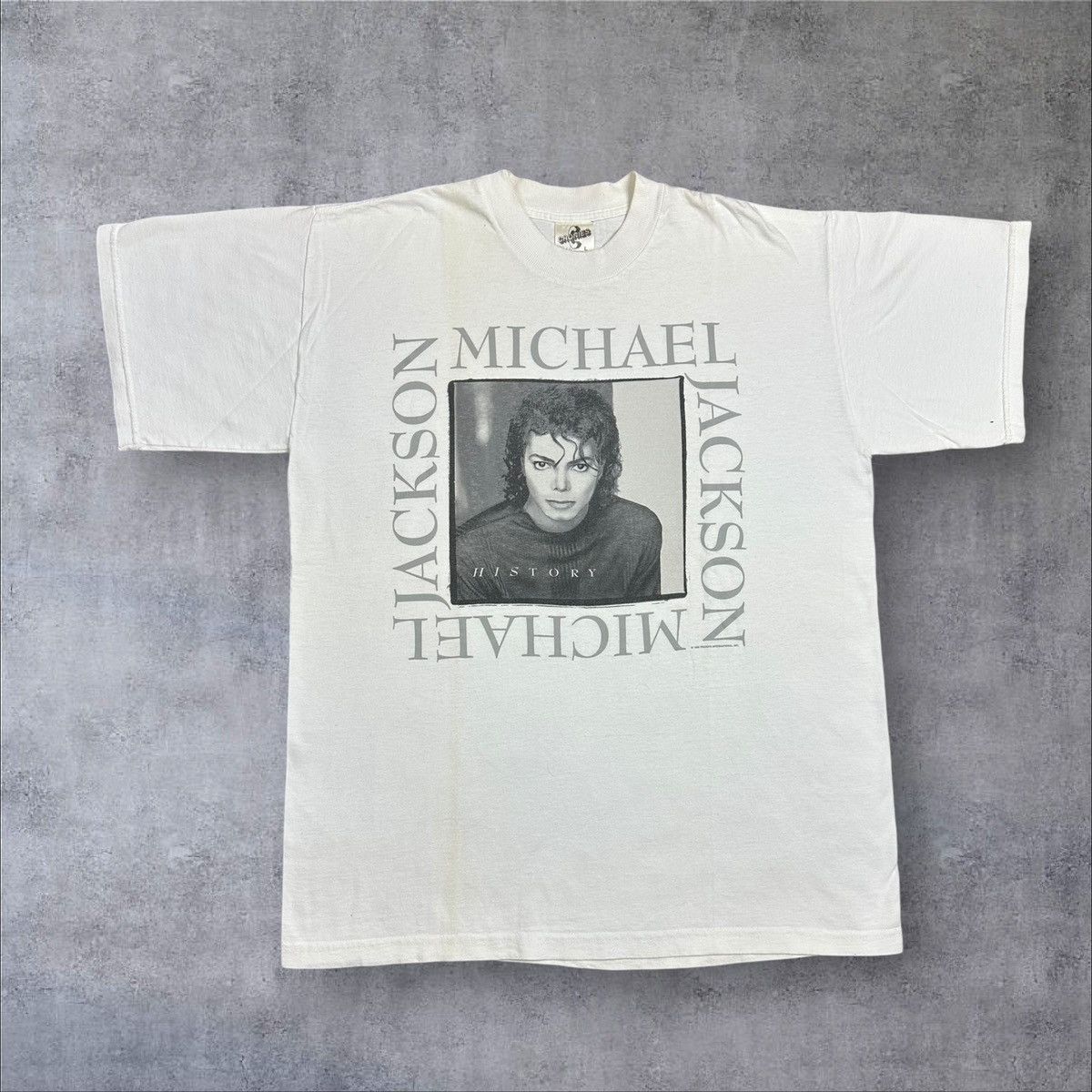 Michael Jackson × Vintage 1996 Michael Jackson History King of Pop T-Shirt Vintage Size US L / EU 52-54 / 3 - 3 Thumbnail