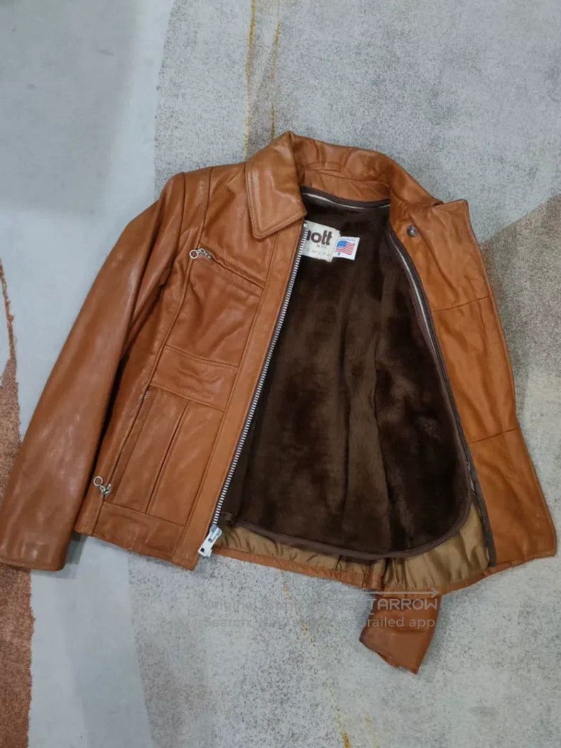 Schott Schott Vintage leather jacket Size S / US 4 / IT 40 - 3 Thumbnail