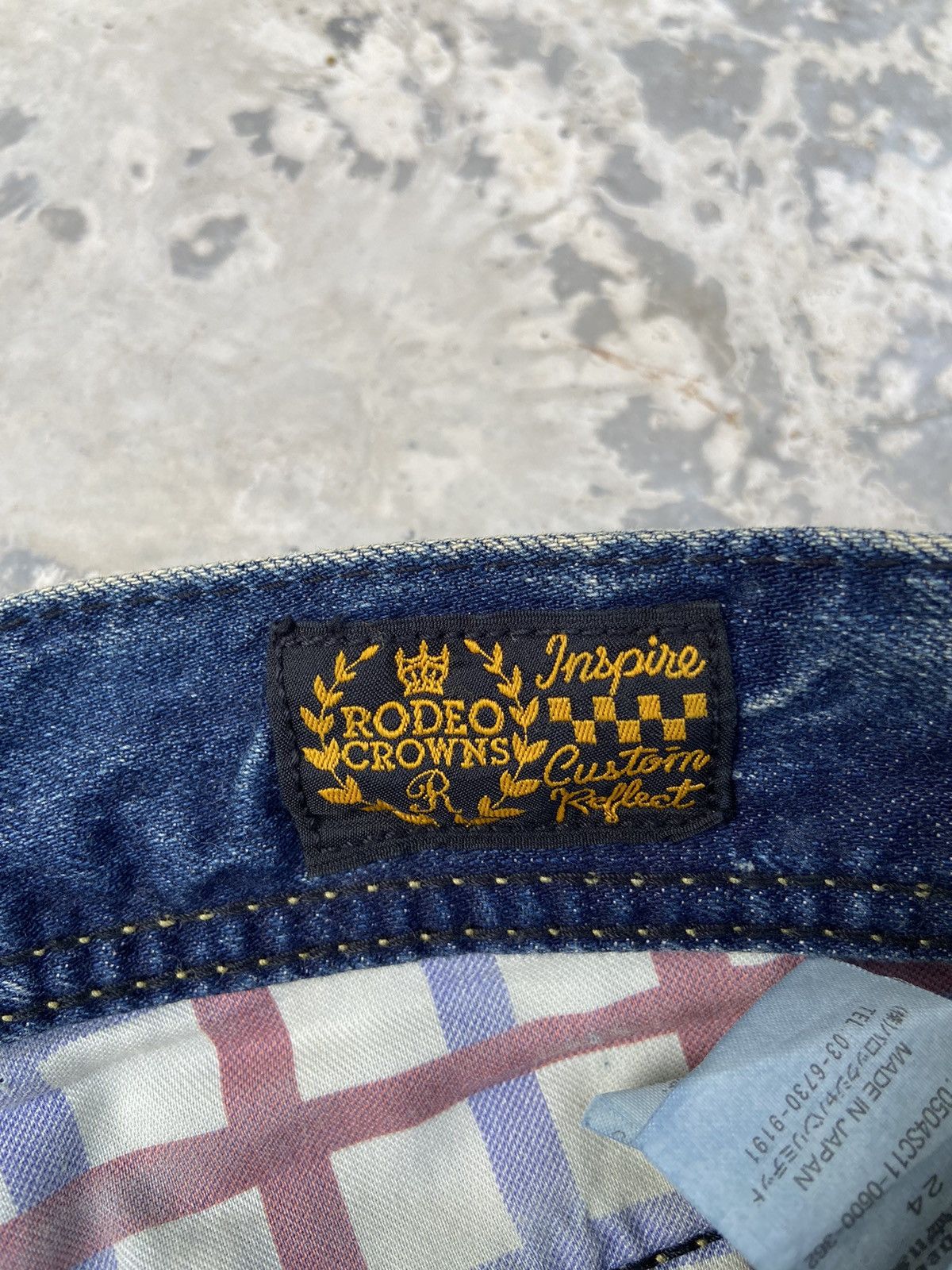 20471120 × Beauty Beast × Vintage Rodeo crown denim pants japan Size 26" / US 2 / IT 38 - 7 Thumbnail
