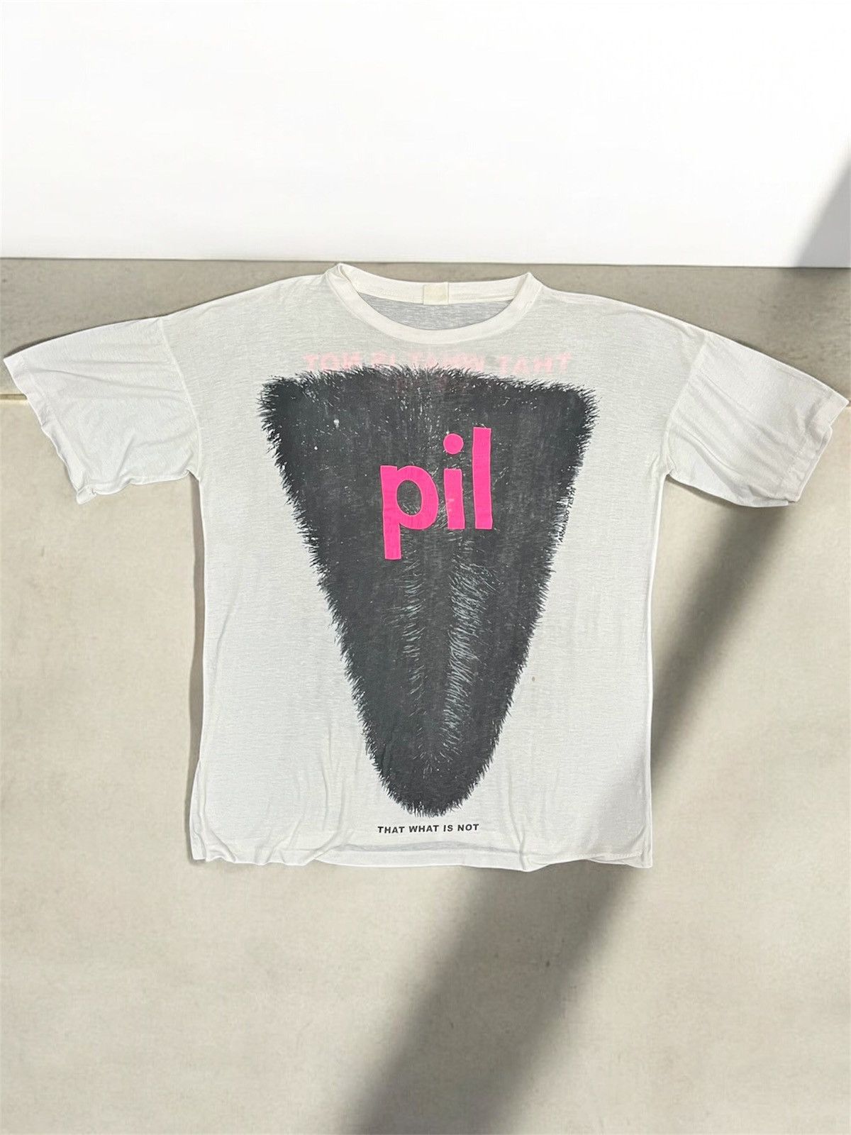 Band Tees × Vintage 90s PUBLIC IMAGE LIMITED THAT WHAT IS NOT VINTAGE TSHIRT XL Size US XL / EU 56 / 4 - 1 Thumbnail