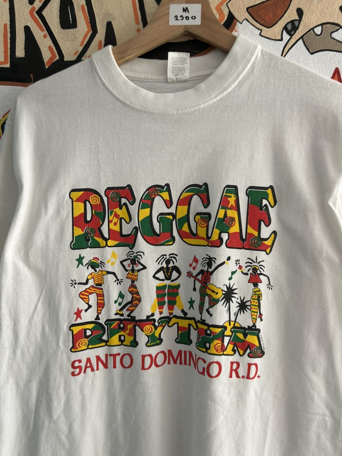 Vintage African Regale Rythm 90s Tee Size US M / EU 48-50 / 2 - 2 Thumbnail