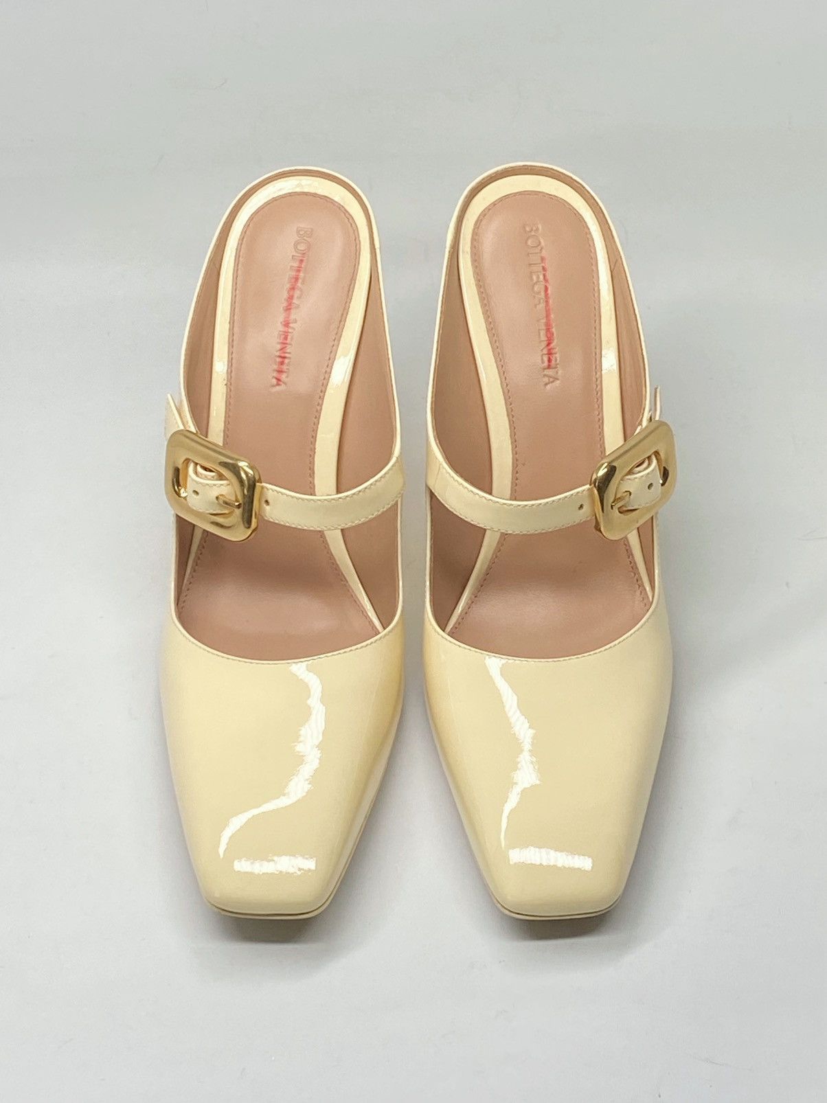 Bottega Veneta Bottega Veneta Comet Mary Jane Wedge Pumps size 37.5 Size US 7.5 / IT 37.5 - 4 Thumbnail