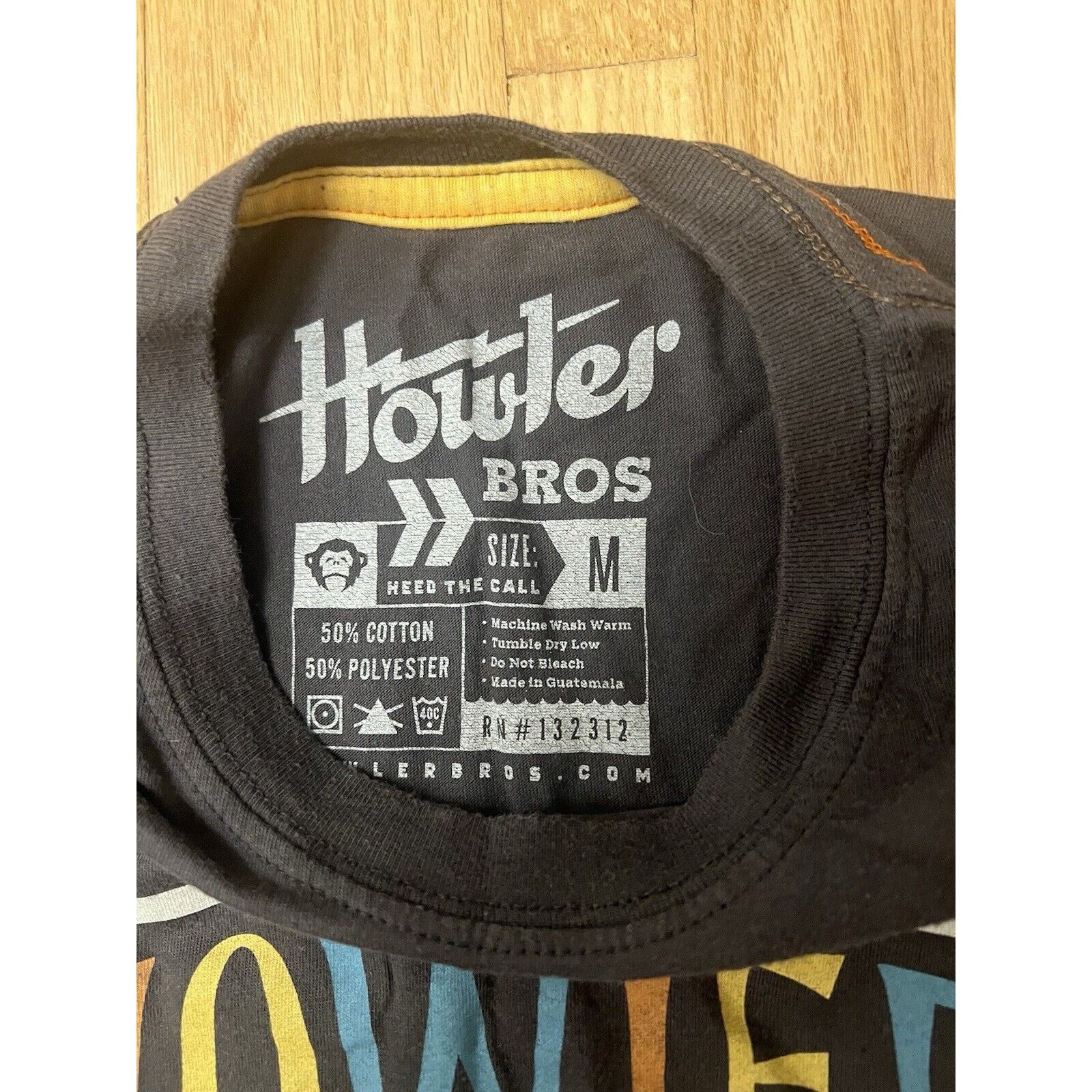 Howler Brothers Howler Bros Logo T Shirts Mens Medium Gray Short Sleeve Size US M / EU 48-50 / 2 - 5 Thumbnail