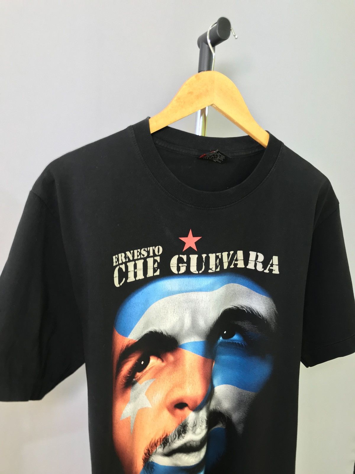 Vintage Ernesto Che Guevara Rock Eagle Rap Tee Black T-Shirt Grunge Size US L / EU 52-54 / 3 - 2 Thumbnail