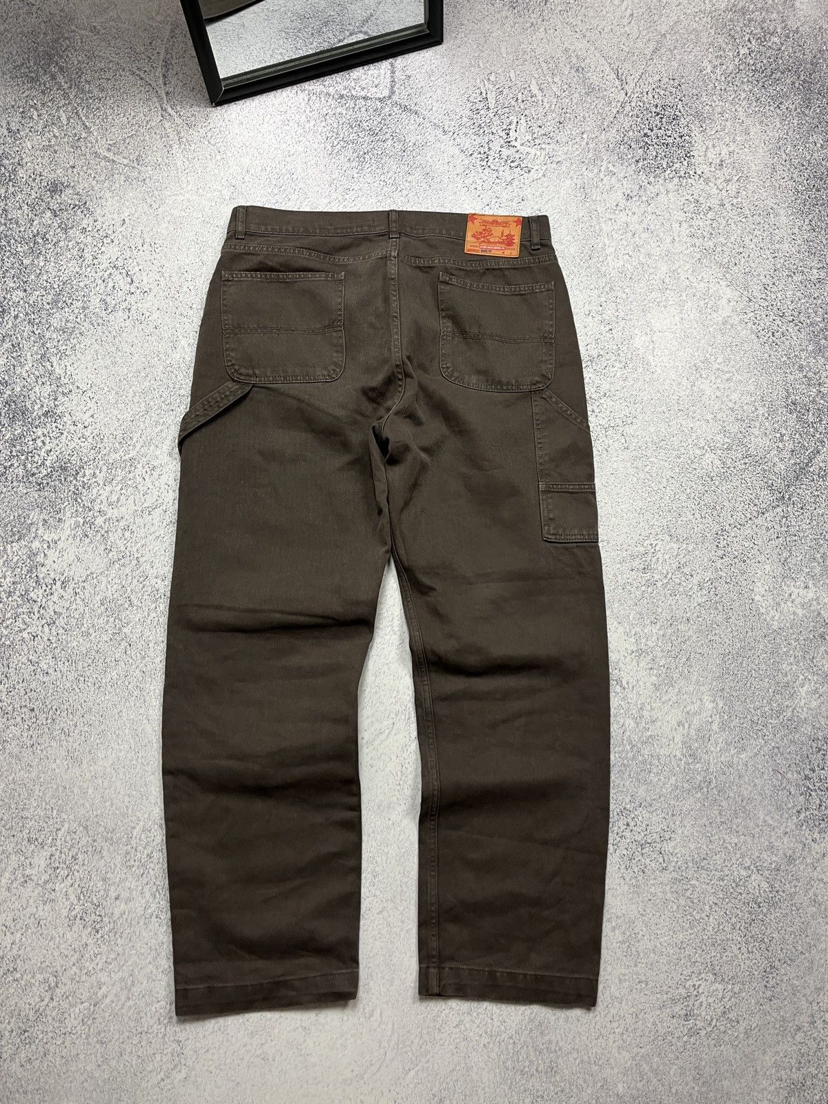Jaded London Jaded London Skate Fit Double Knee Y2k Denim Jeans Brown Size US 34 / EU 50 - 13 Thumbnail