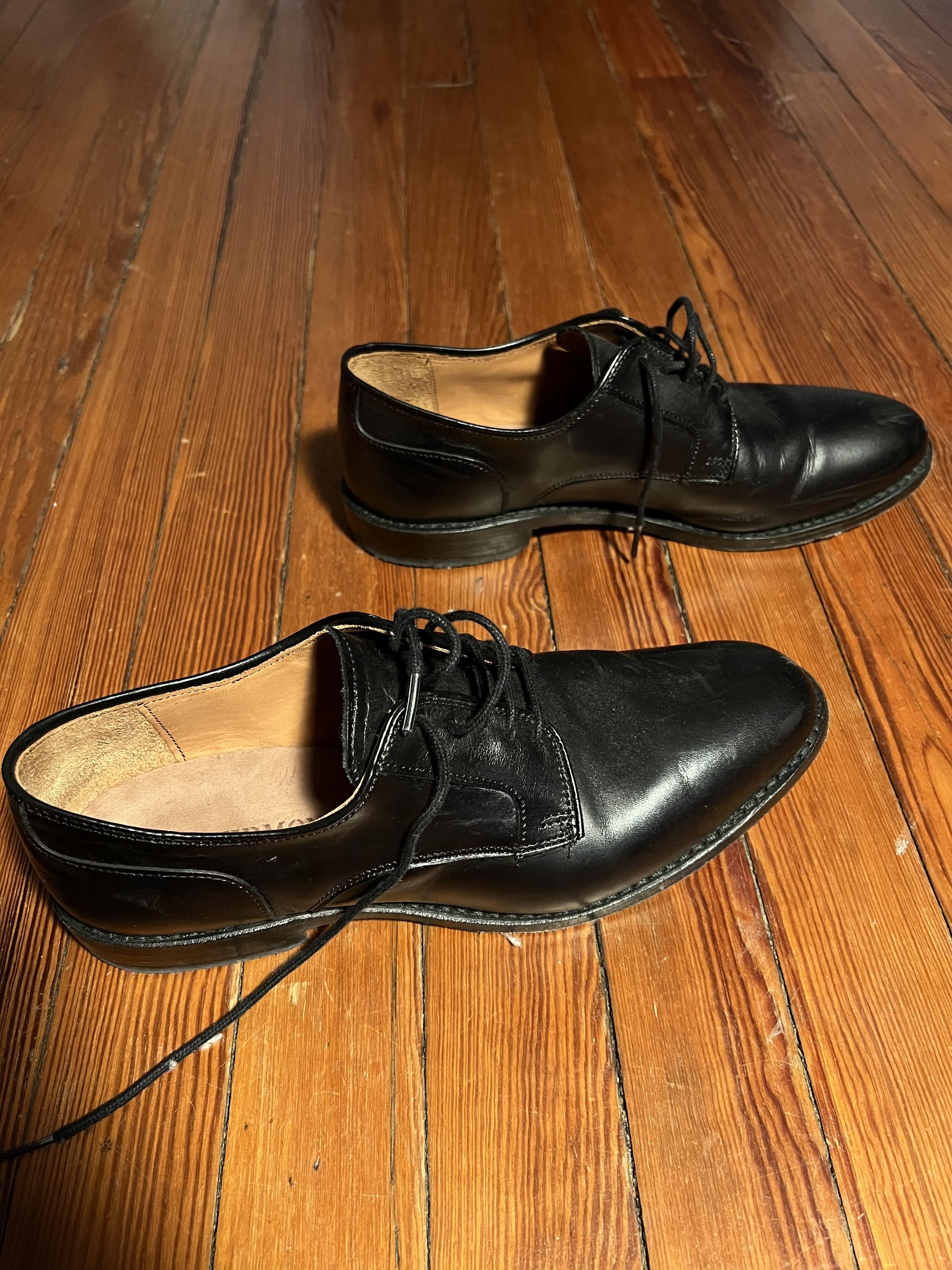 Allen Edmonds Allen Edmonds Windsor Plain-toe Derby / Black / US8.5D Size US 8.5 / EU 41-42 - 4 Thumbnail