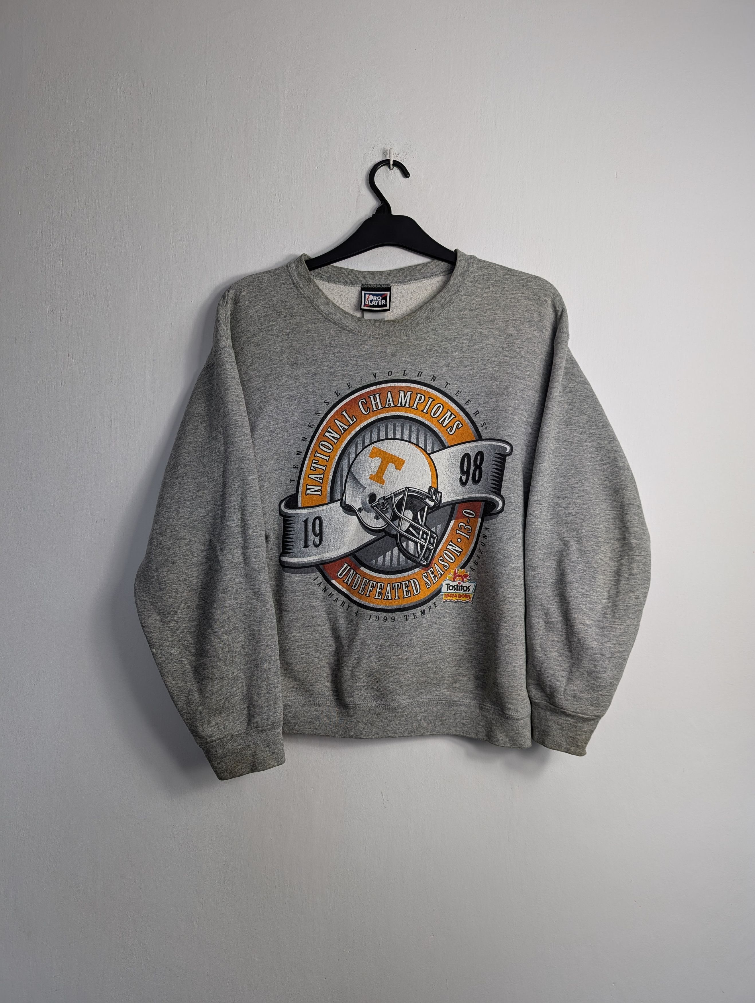 Pro Player Vintage 90s Pro Player Tennessee Volunteers Sweatshirt Baggy Size US M / EU 48-50 / 2 - 1 Thumbnail