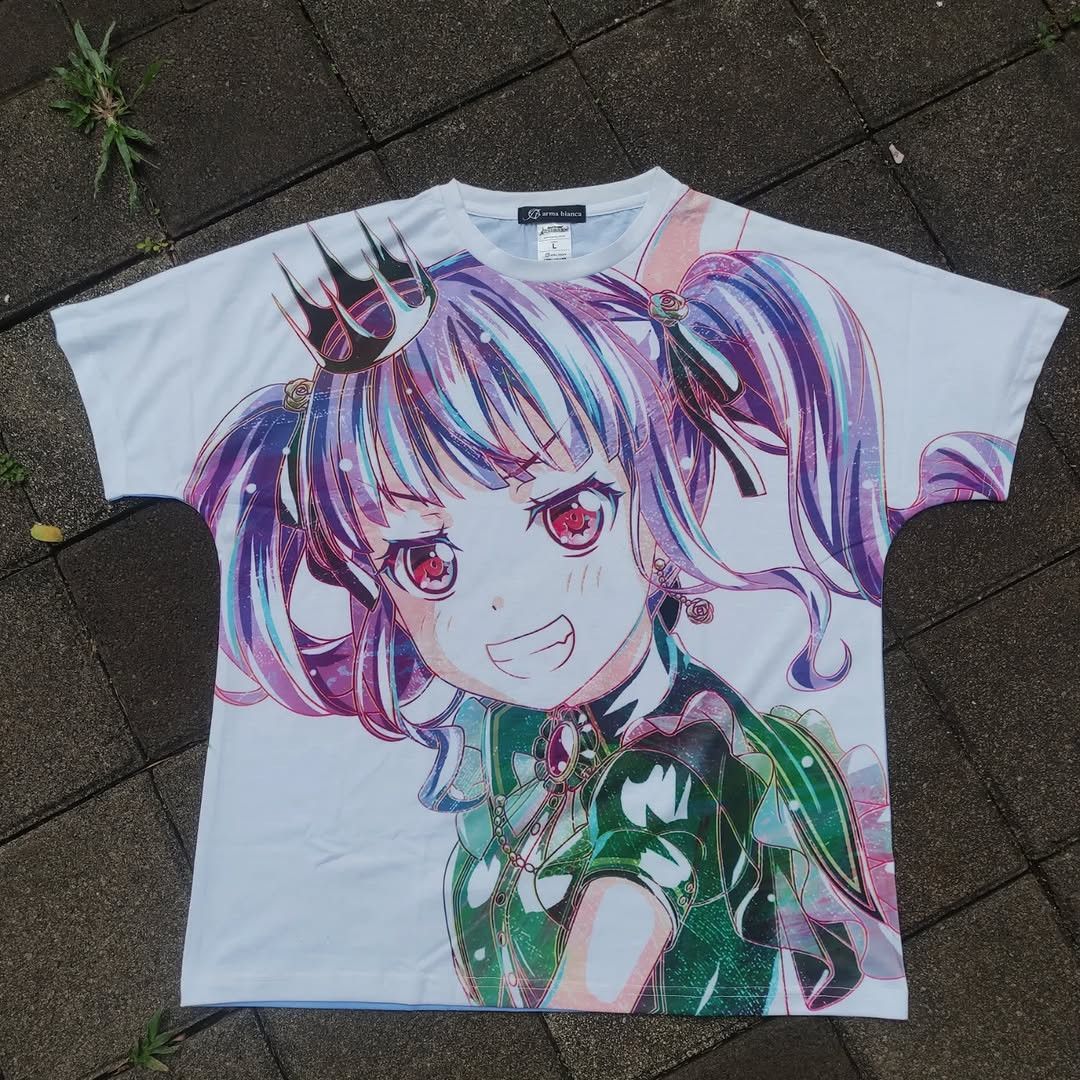 Anime Bang Dream Roselia Ako Udagawa Anime Tee Size US L / EU 52-54 / 3 - 1 Thumbnail