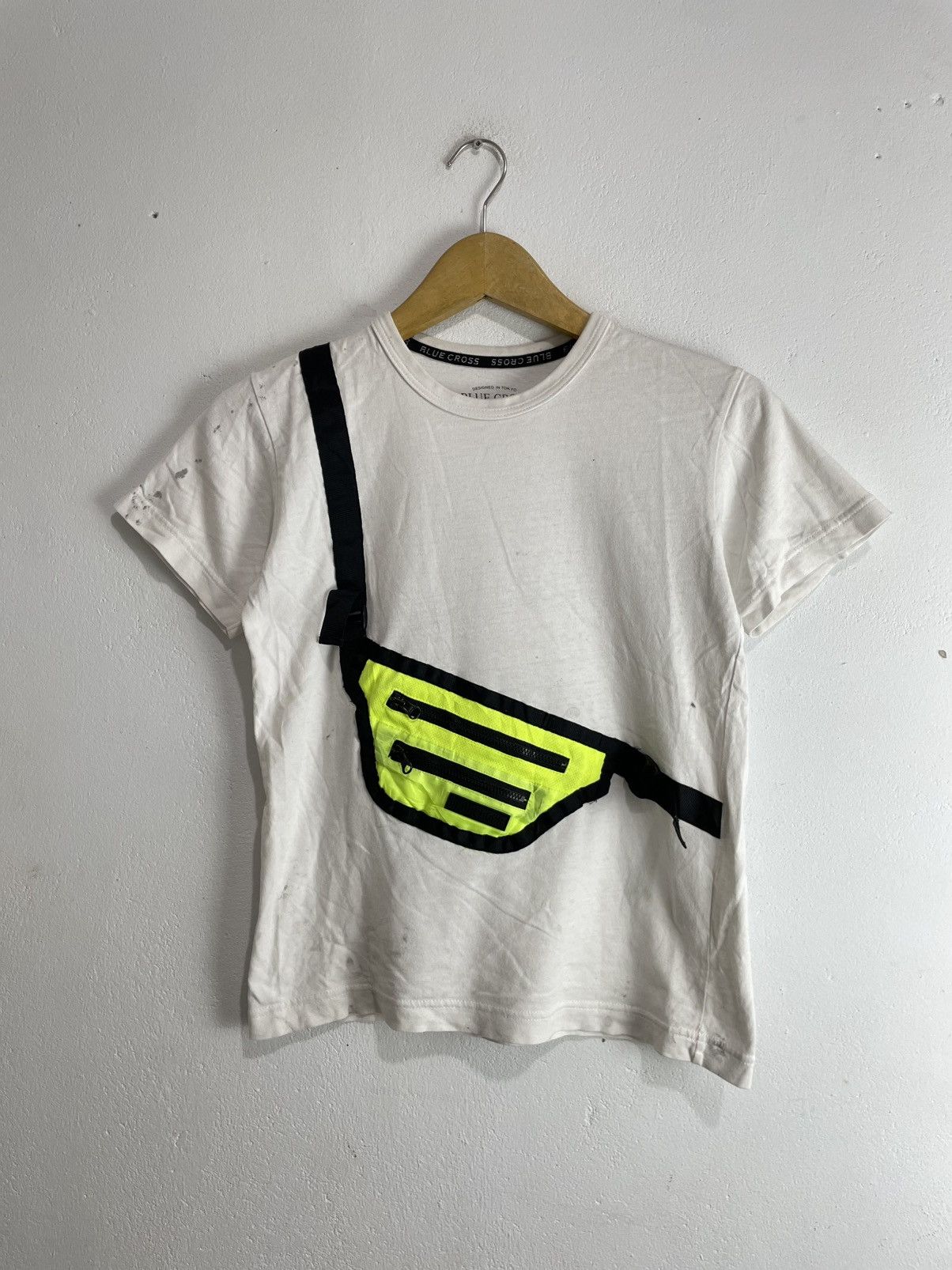 Hysteric Glamour Front Lace waistbag Tee japan blue cross Size S / US 4 / IT 40 - 1 Thumbnail