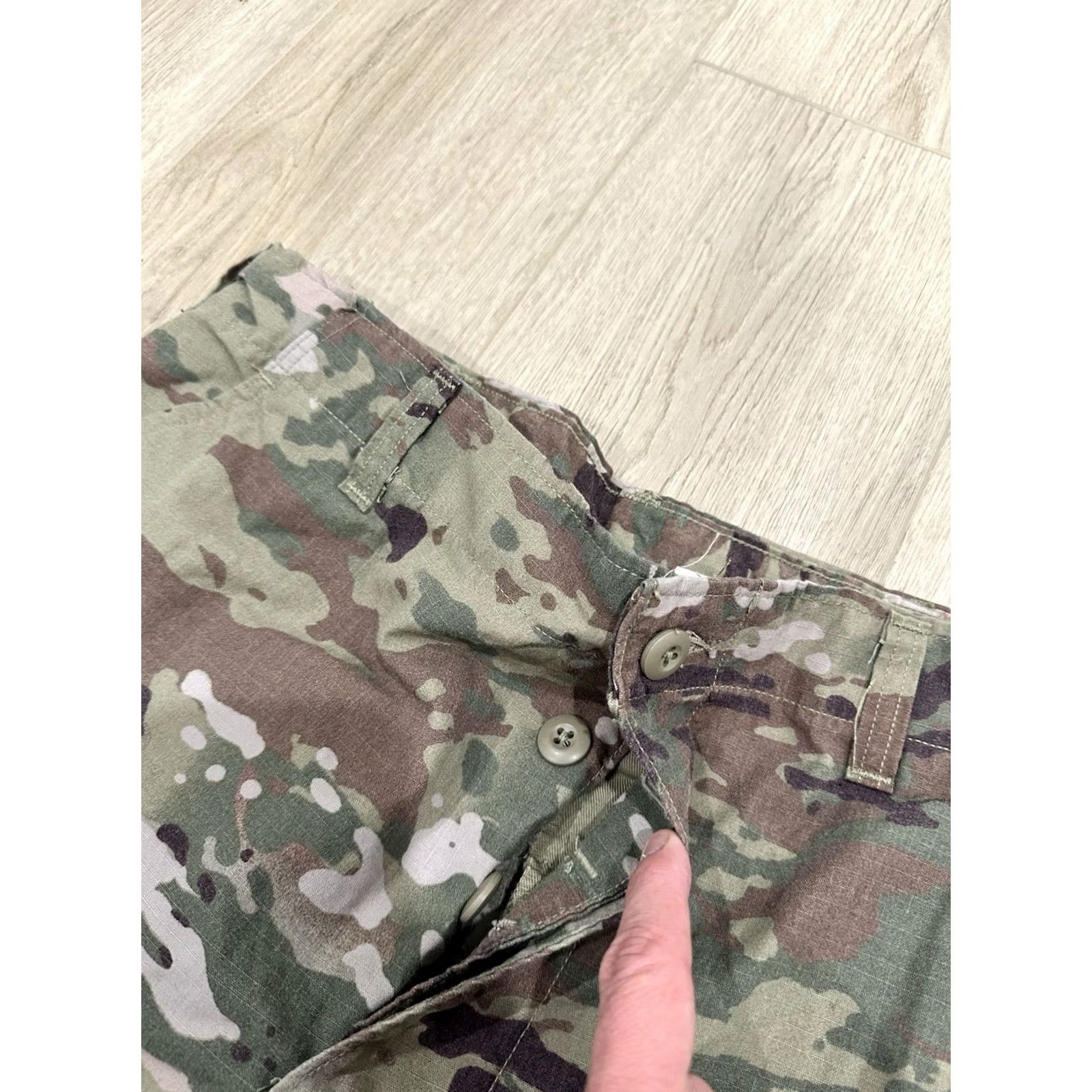 Vintage US Army Combat Trouser Multicam Flame Resistant Insect Guard Medium Regular Mens Pants Size US 31 - 5 Thumbnail
