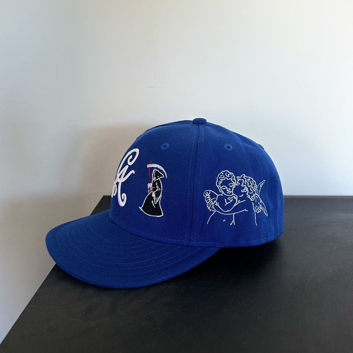 New Era *7 1/2* 1-of-1 NEW California Angels Exclusive Custom Fitted Size ONE SIZE - 2 Thumbnail