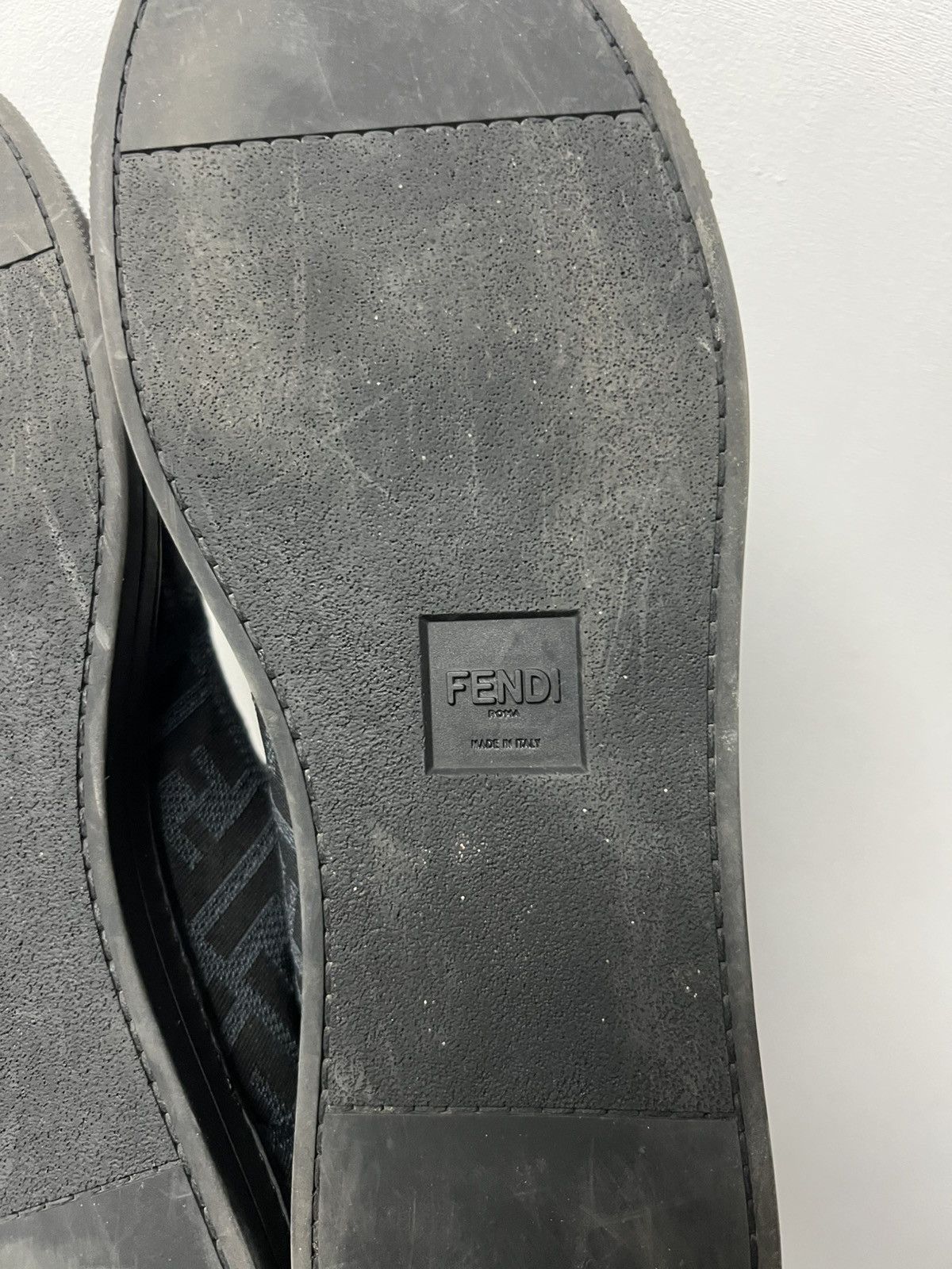 Fendi Fendi Monogram Lot Top Sneakers Size US 12 / EU 45 - 8 Thumbnail