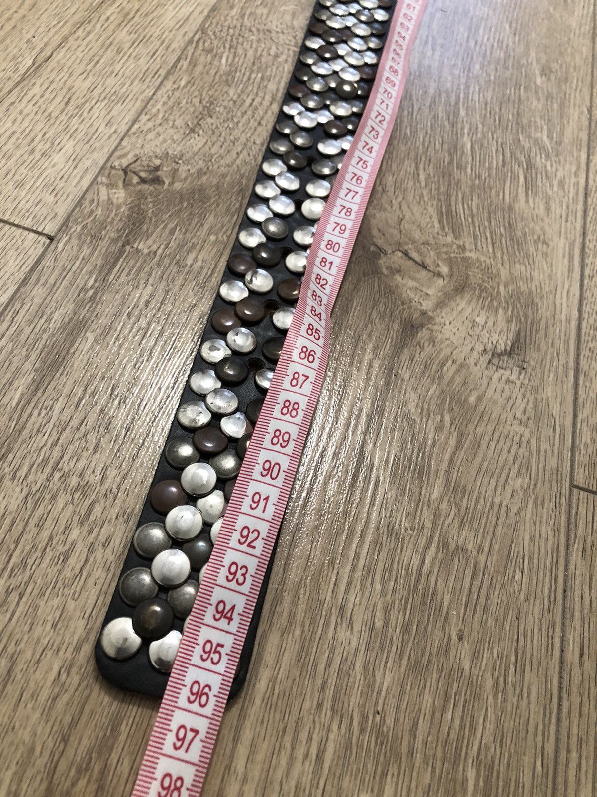 Other Vintage Belts Y2K Rhinestones Punk leather belt Japanese Size ONE SIZE - 10 Thumbnail