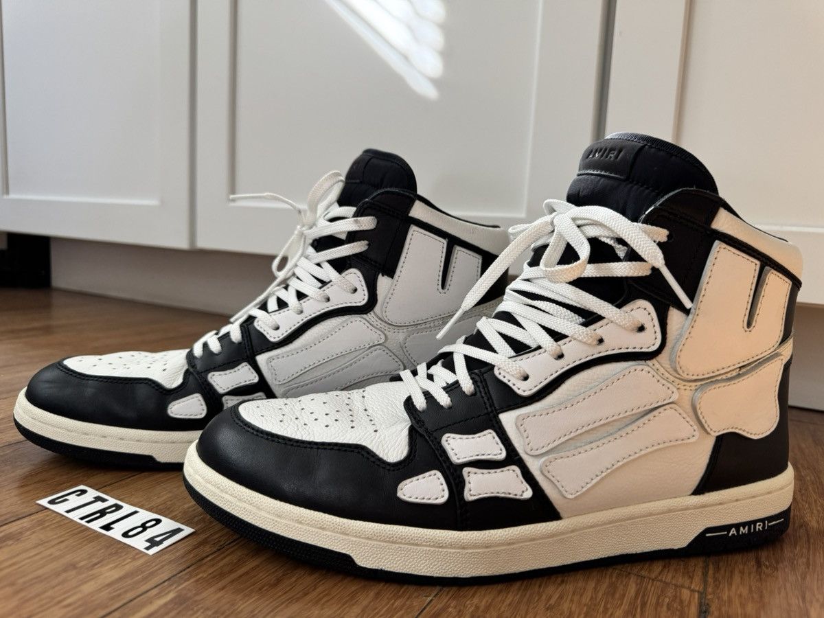 Amiri ✅ Skel Top Hi-top Size US 13 / EU 46 - 19 Thumbnail