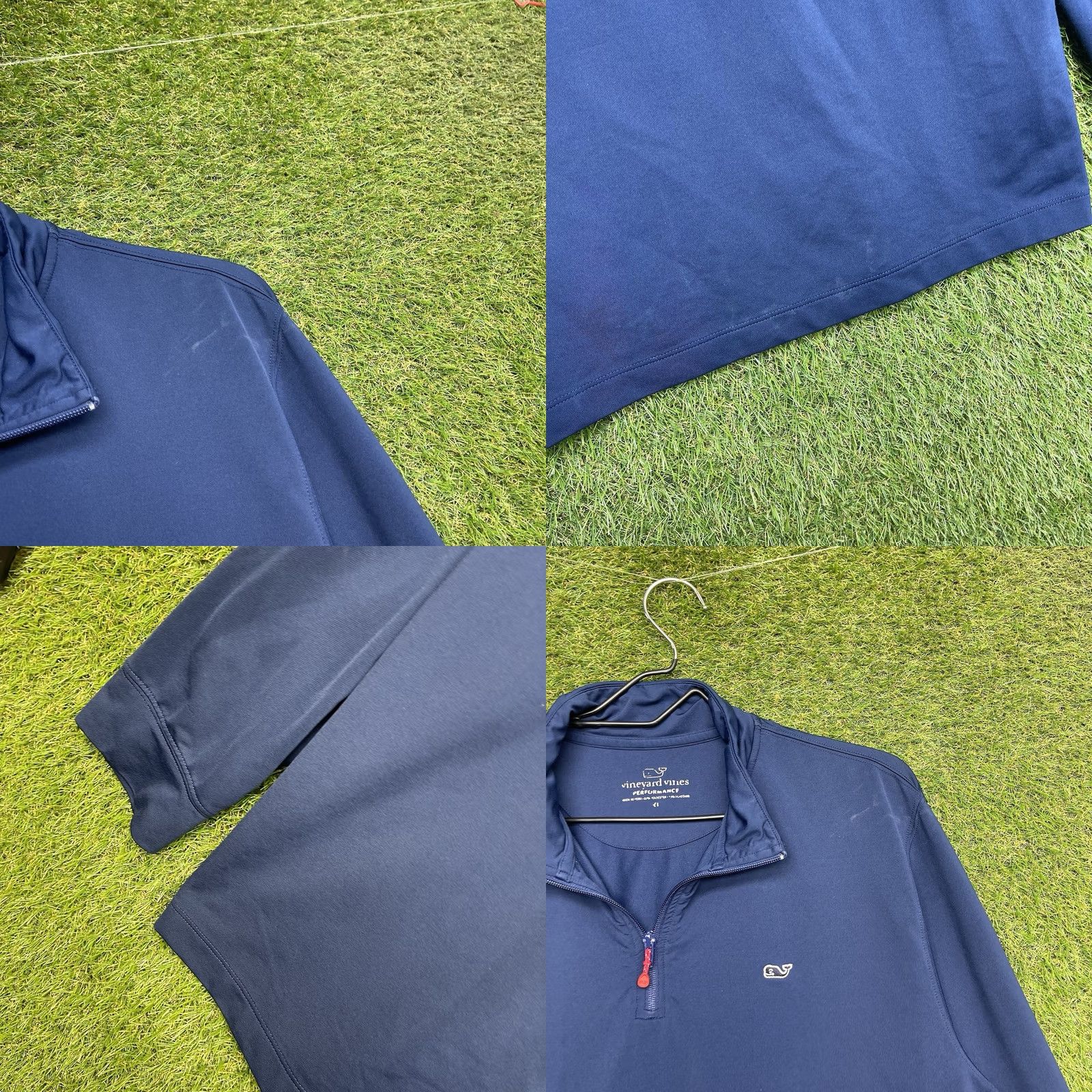 Vineyard Vines VINEYARD VINES Performance Shirt Mens XL 1/4 Zip Long Sleeve Blue Golf Preppy Shirt Mens XL Blue 1/4 Zip Long Sleeve Golf Preppy Size US XL / EU 56 / 4 - 8 Thumbnail