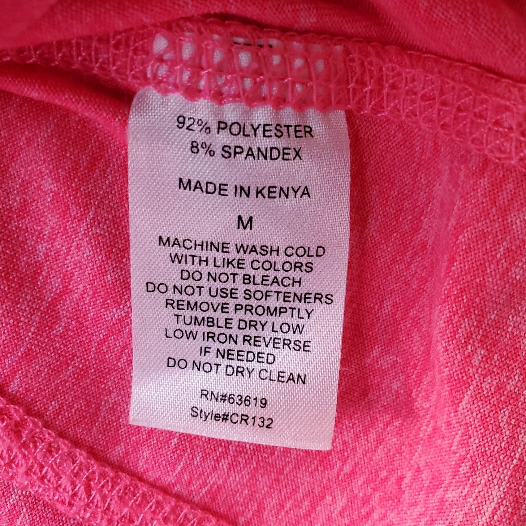 Vintage RBX Active Hoodie Women's M Pink Performance Kangaroo Pocket Thumb Hole Sleeve Shirt Size M / US 6-8 / IT 42-44 - 7 Thumbnail
