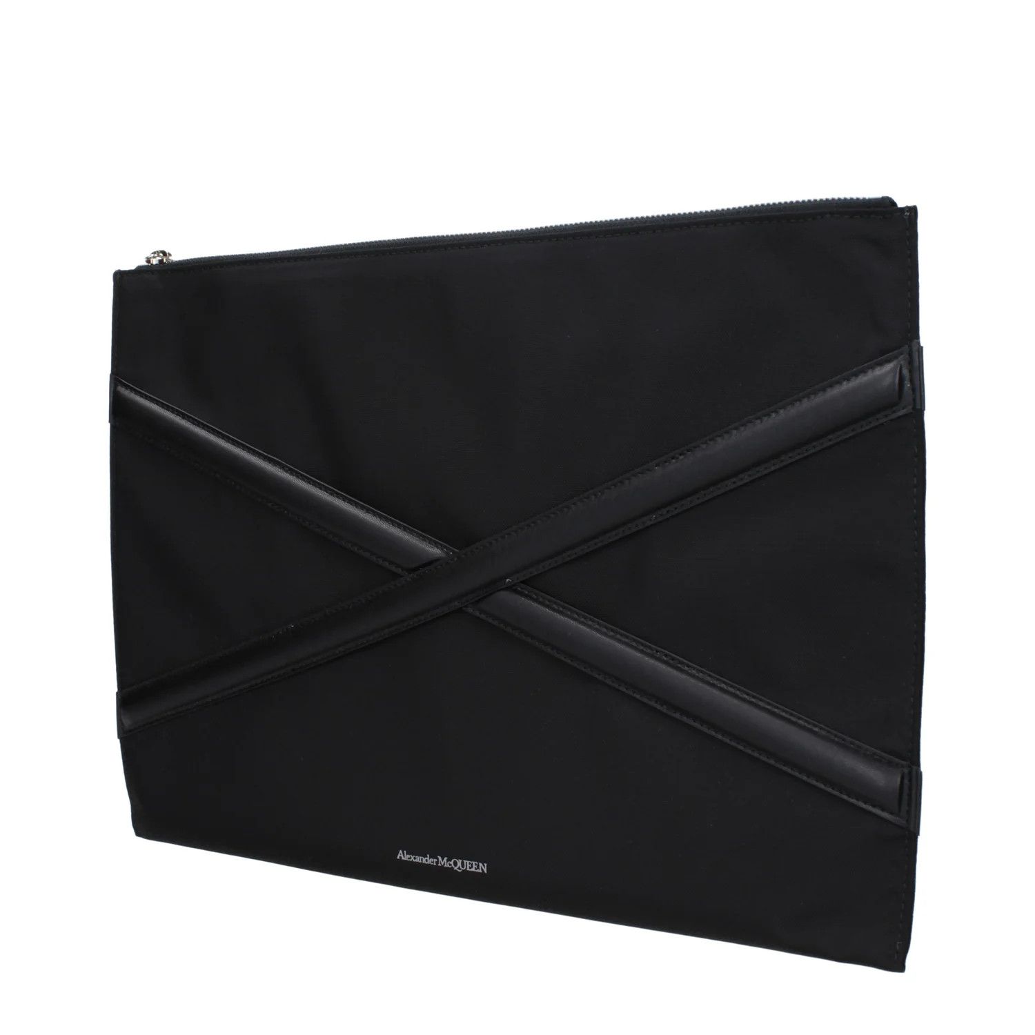 Alexander McQueen ob1o1e0225 Size: OS / Fabric Clutch in Black Size ONE SIZE - 2 Thumbnail