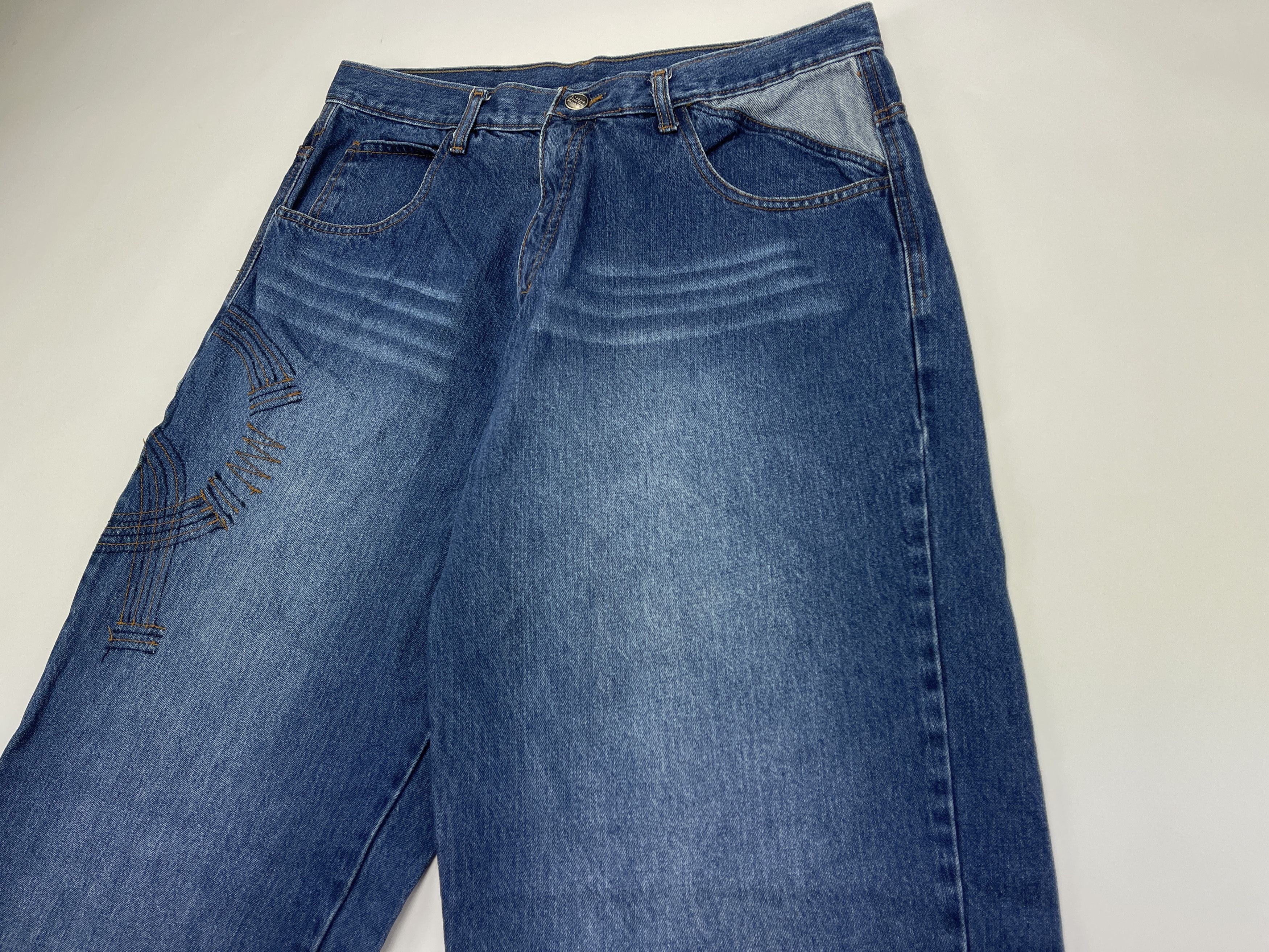 Marithe + Francois Girbaud Marithe Francois Girbaud jeans, vintage baggy 90s hip hop 36 Size US 36 / EU 52 - 10 Thumbnail