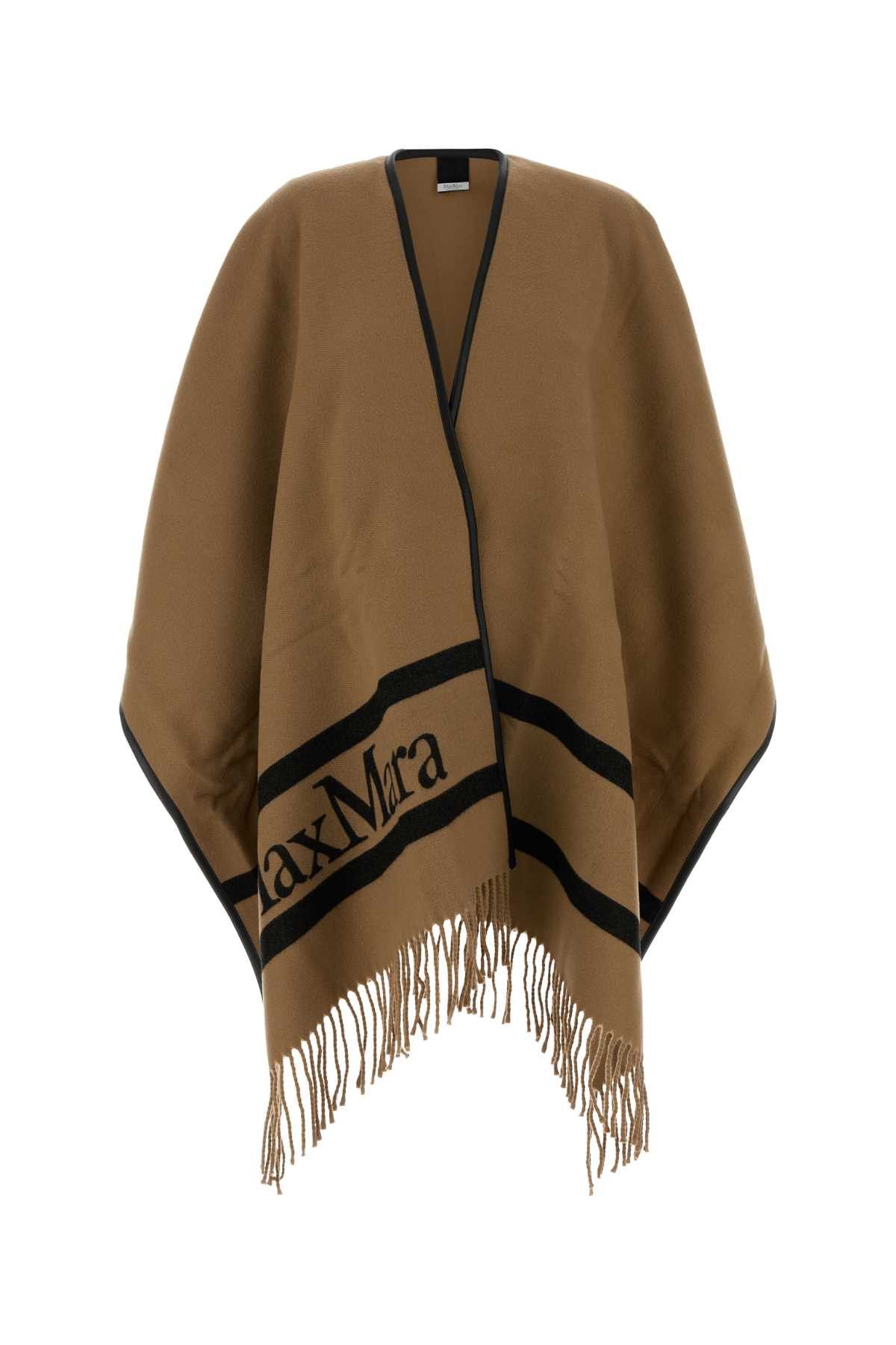 Max Mara Biscuit Wool Aris Cape Size M / US 6-8 / IT 42-44 - 1 Thumbnail