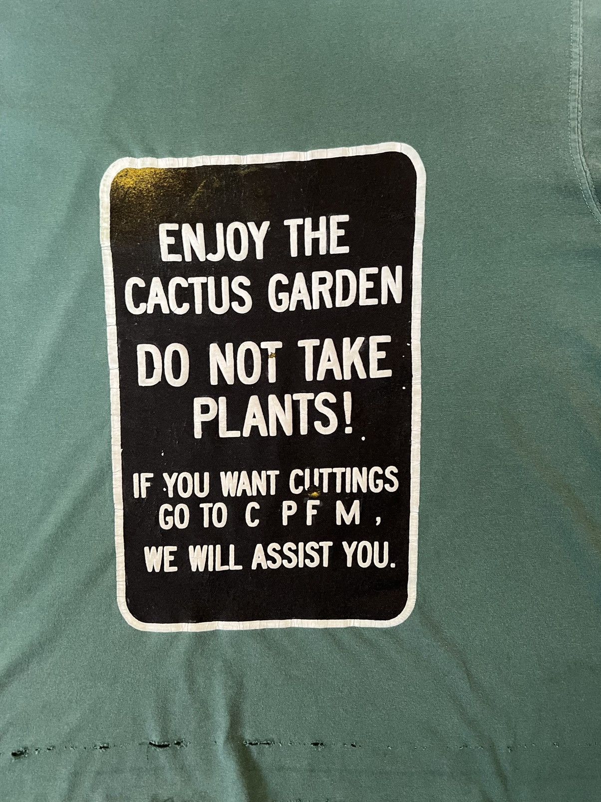 Cactus Plant Flea Market CPFM Cactus Cuttings Tee (chopped) Size US L / EU 52-54 / 3 - 2 Thumbnail