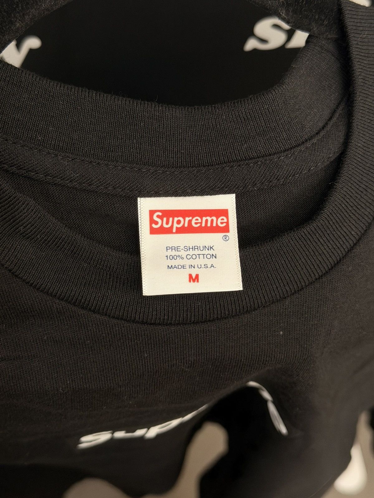 Supreme SUPREME BOX LOGO LONG SLEEVE BLACK Size US M / EU 48-50 / 2 - 2 Thumbnail