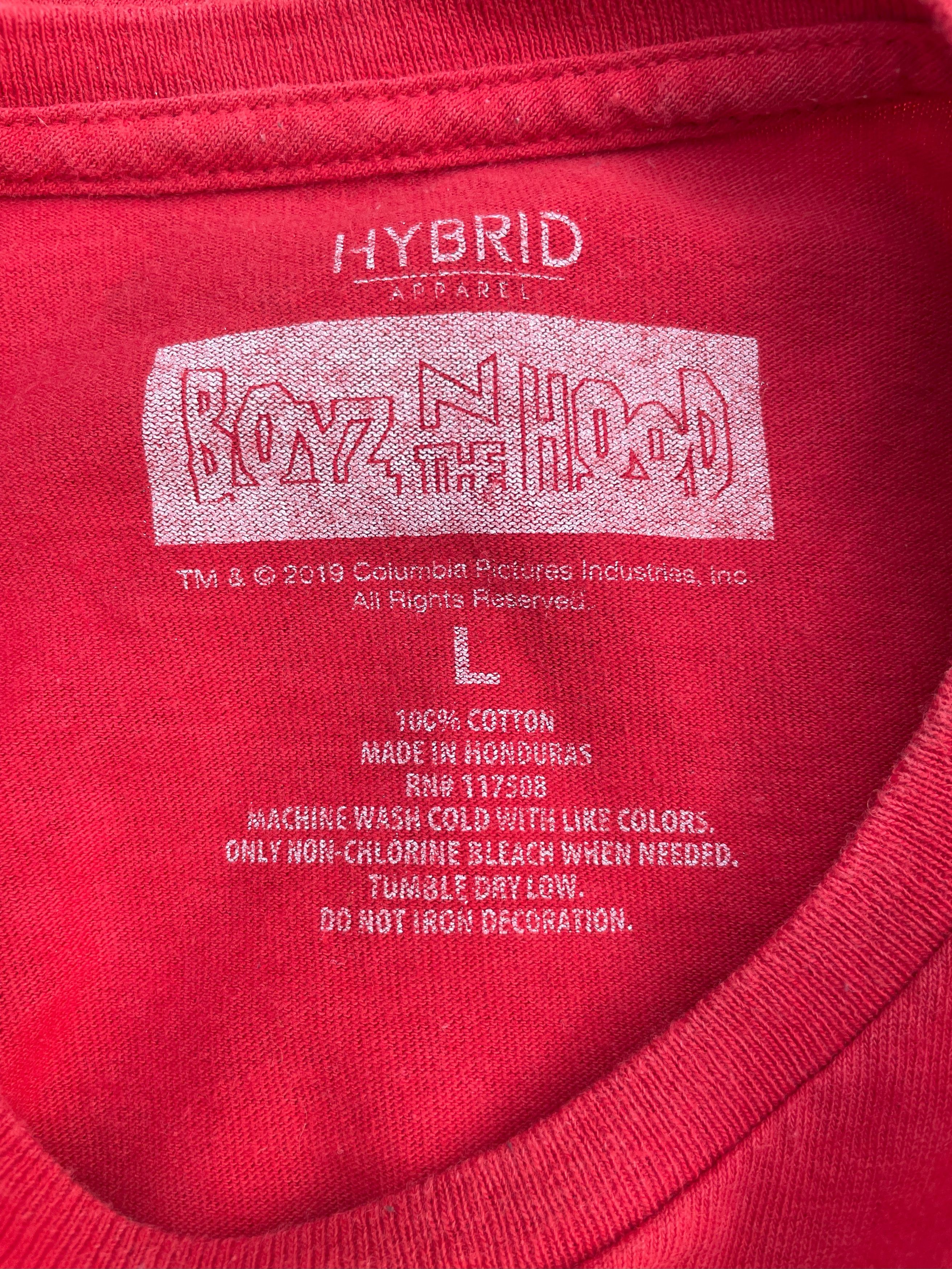 Rap Tees Ice Cube Boyz In The Hood Tshirt Size US L / EU 52-54 / 3 - 6 Thumbnail