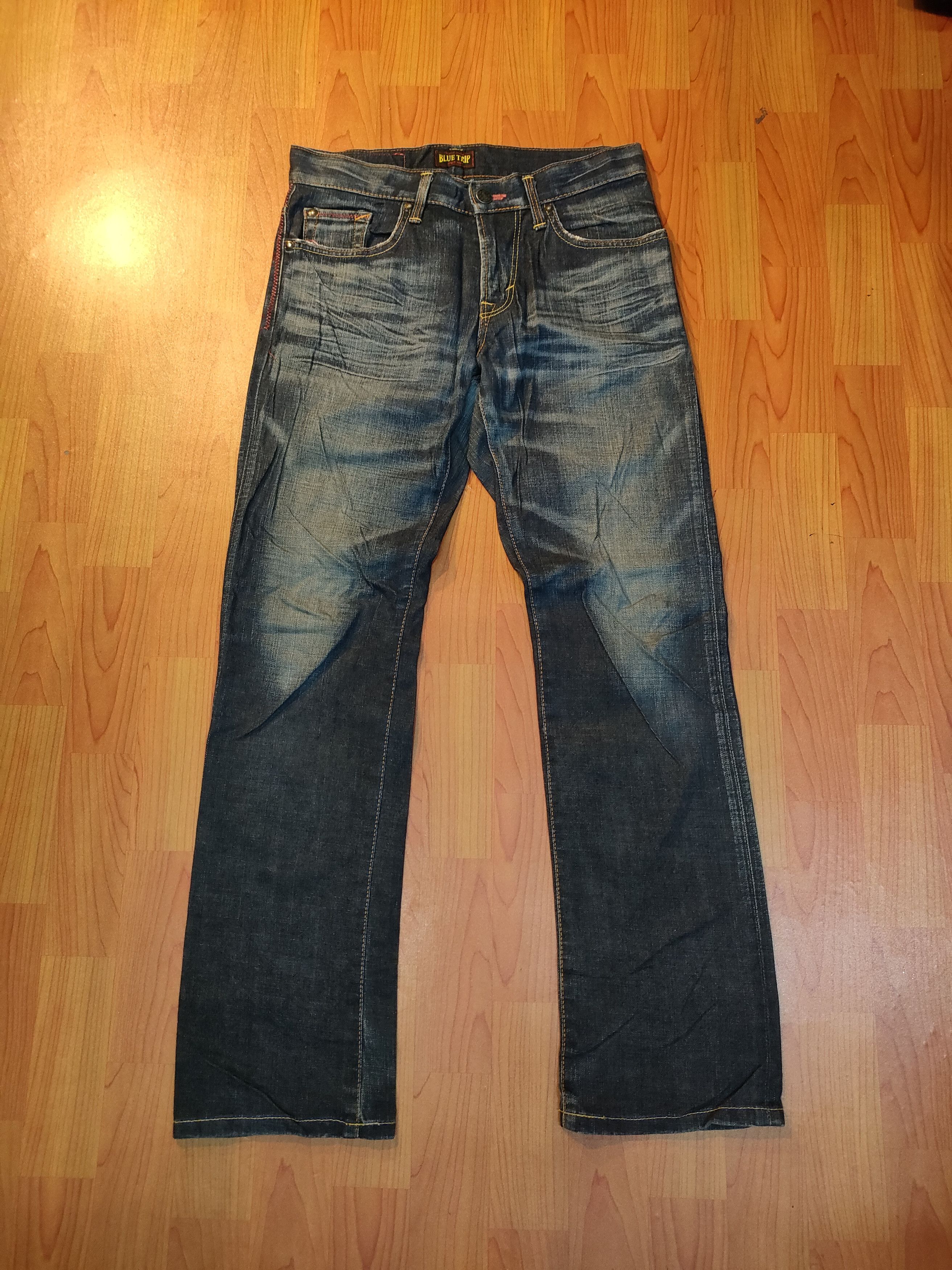Edwin × If Six Was Nine × Japanese Brand Flare🔥🔥 Edwin Blue Trip Jeans Size US 31 - 1 Thumbnail