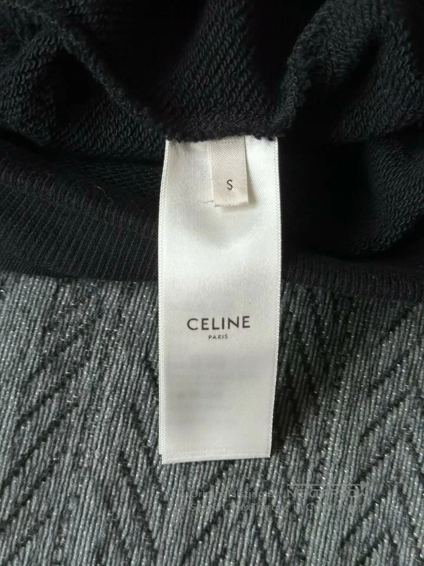 Celine Celine Back Logo Hoodie. Size S / US 4 / IT 40 - 3 Thumbnail