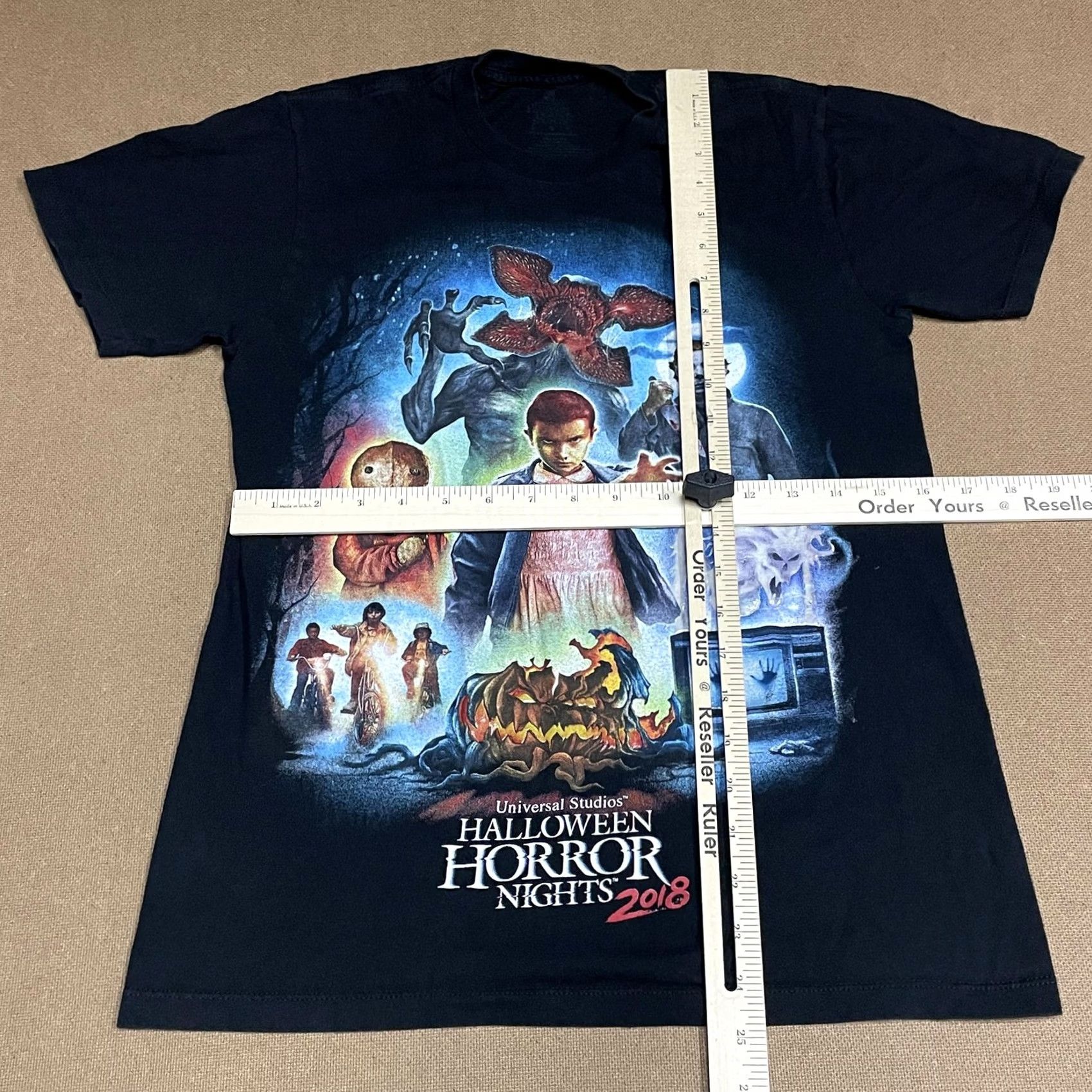 Vintage VINTAGE? No. Universal Studios Halloween Horror Nights 2018 Shirt Mens Small Horror Movie Tee Size US S / EU 44-46 / 1 - 2 Thumbnail