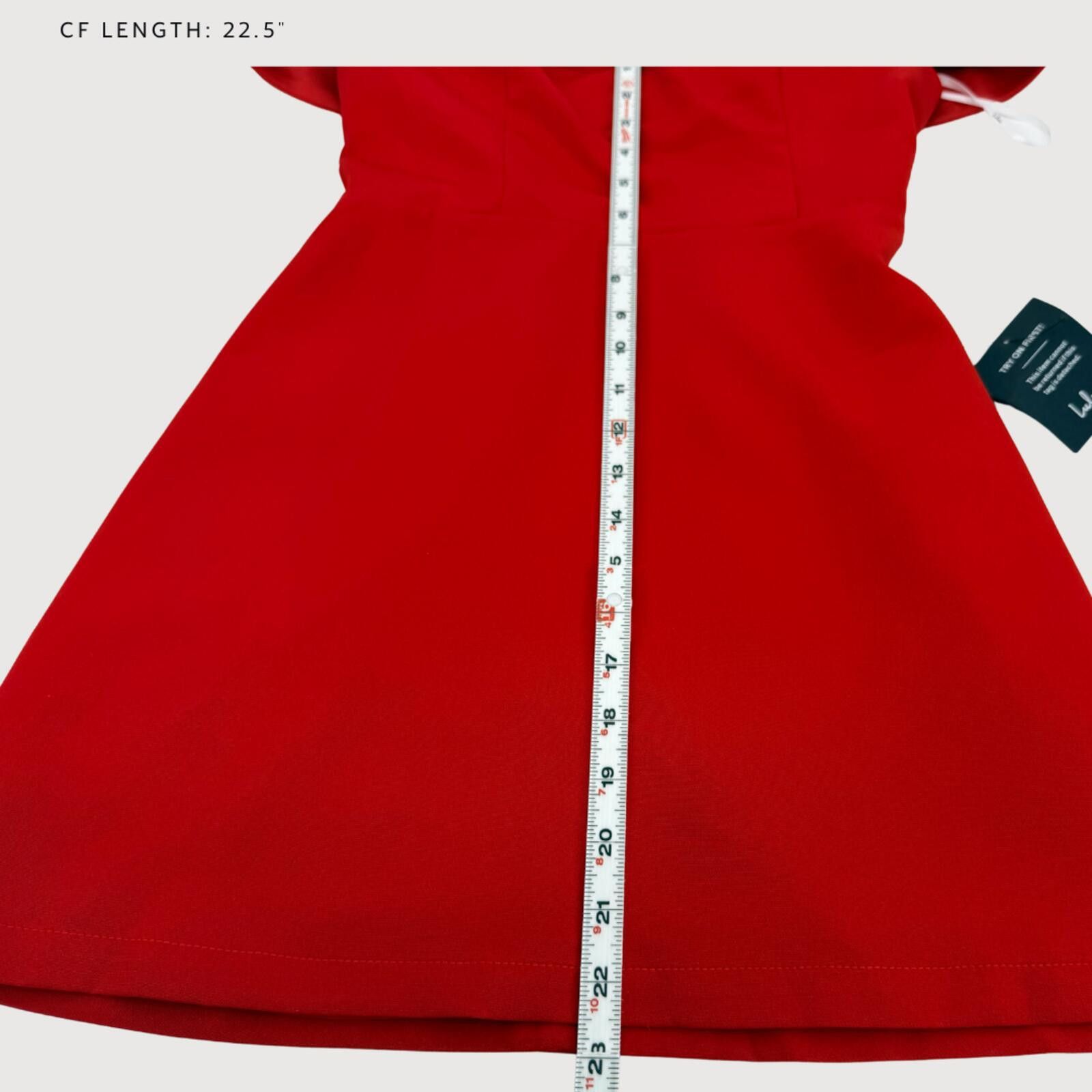 Lulus Lulus Red Off Shoulder Mini Dress Bodycon NWT XS Size XS / US 0-2 / IT 36-38 - 7 Thumbnail