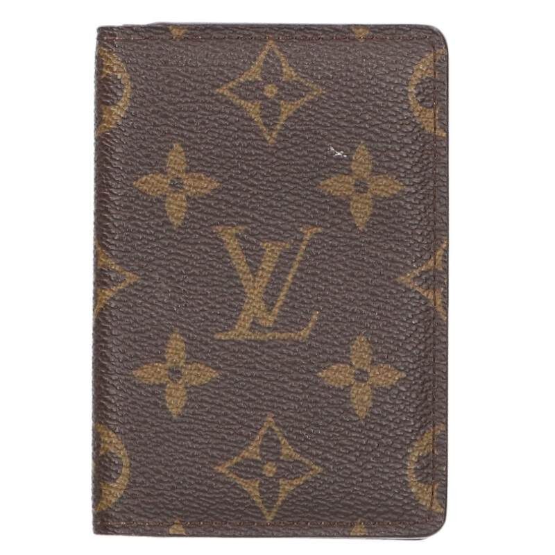 Louis Vuitton Louis Vuitton Monogram Leather card case Brown Size ONE SIZE - 1 Thumbnail