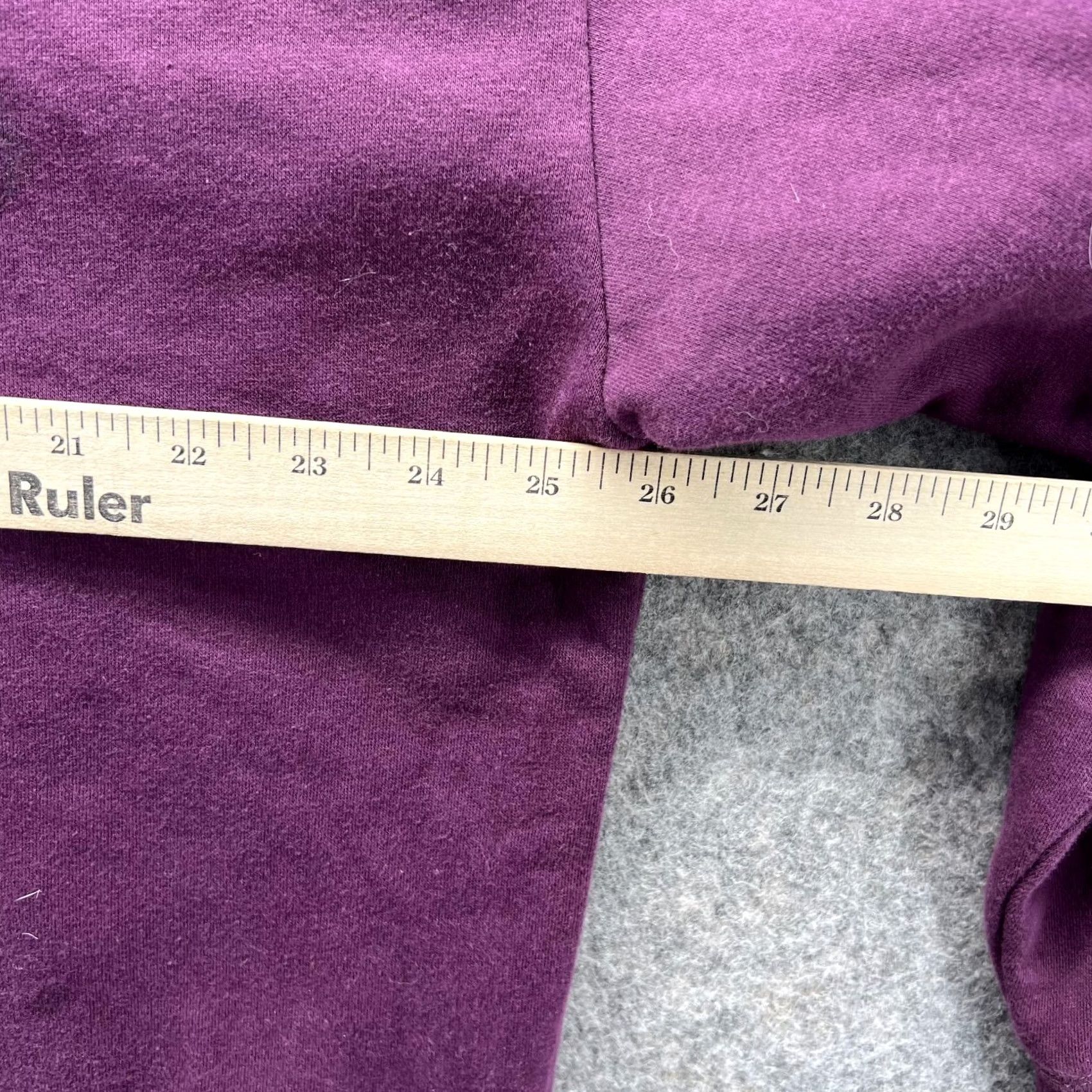 Reebok Reebok Sweater Women 2XL Purple Fleece Pullover Crewneck Sweatshirt Big Size XXL / US 16-18 / IT 52-54 - 7 Thumbnail