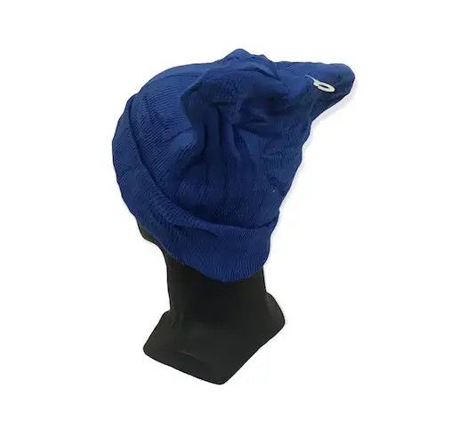 Adidas × Vintage Adidas Spellout Beanie Hat Size ONE SIZE - 6 Thumbnail