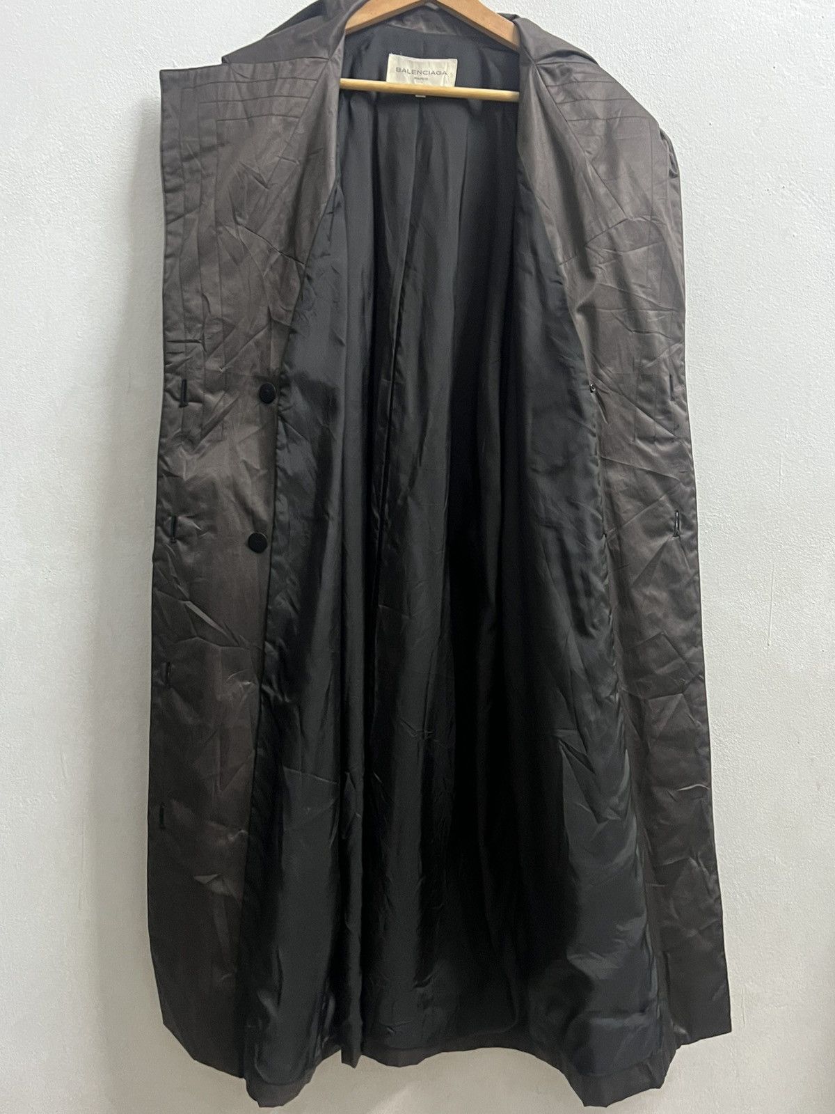Balenciaga Balenciaga TRENCH COAT HOMME VINTAGE Size US L / EU 52-54 / 3 - 4 Thumbnail