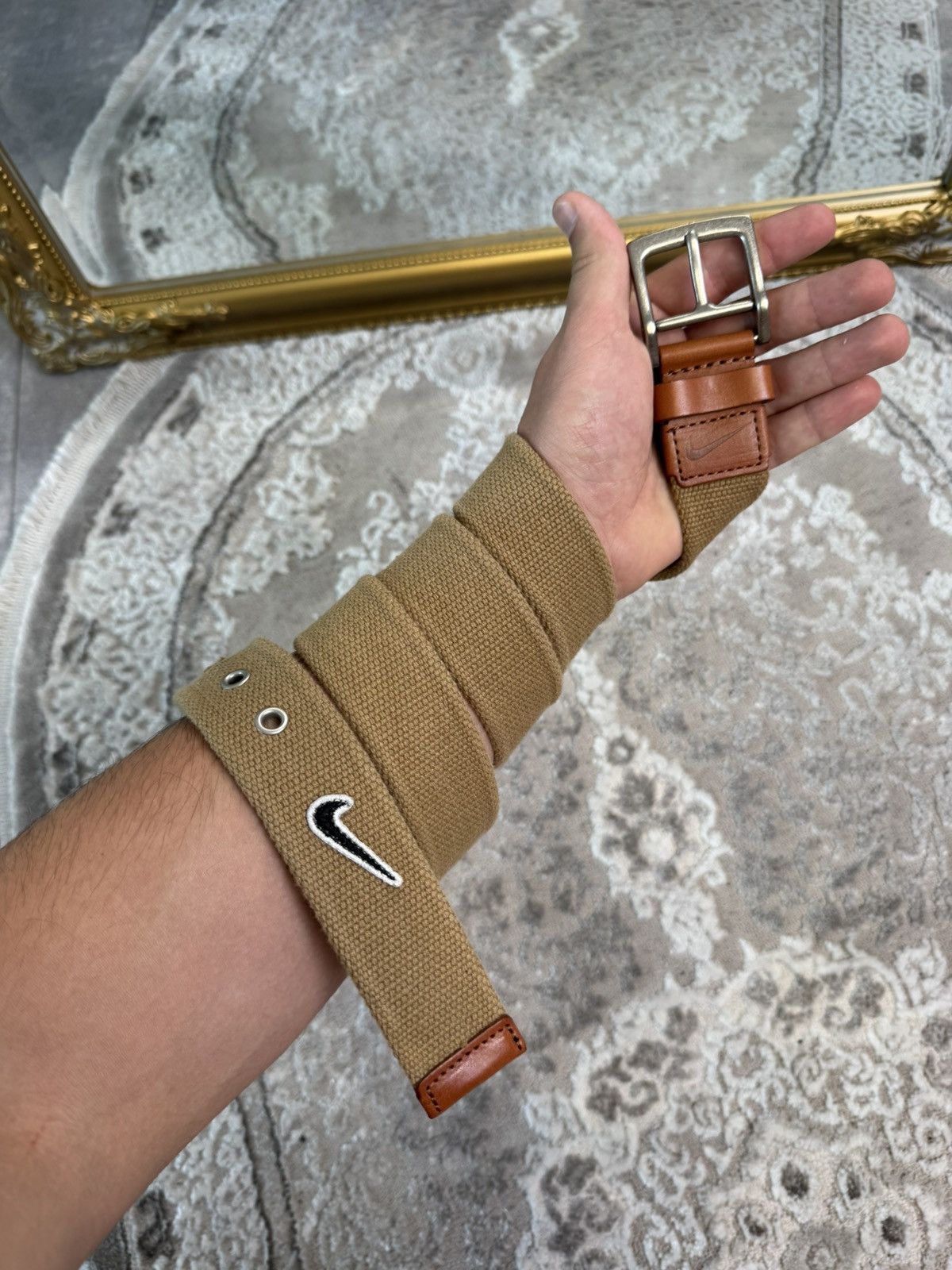 Nike Vintage Nike Golf Belt 90s American Wear Y2K Casual Style Size ONE SIZE - 1 Thumbnail