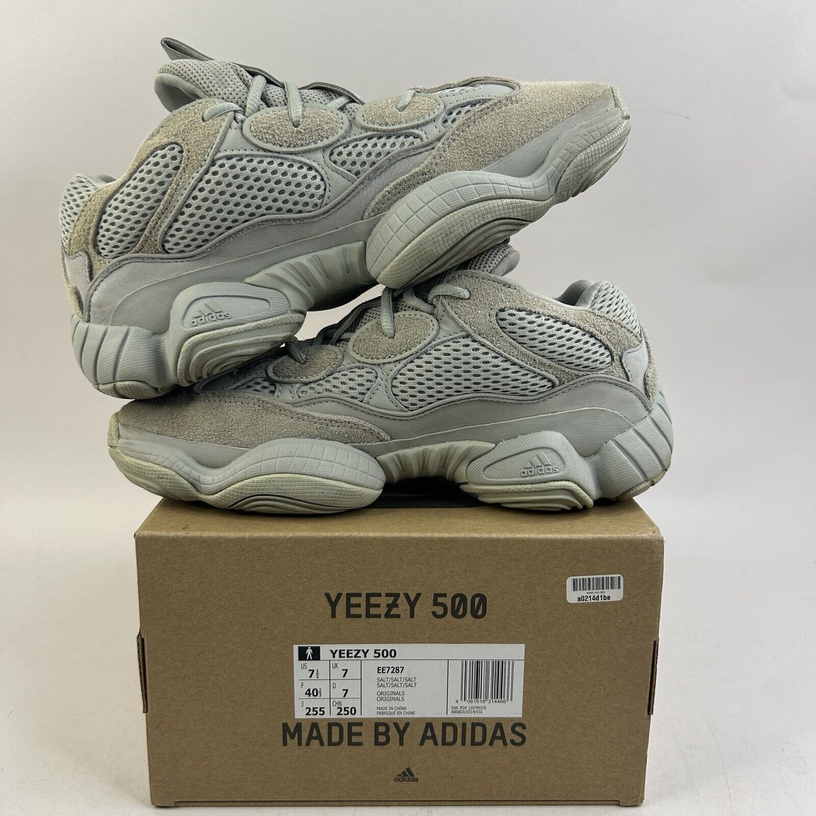 Adidas Adidas Yeezy 500 “Salt Grey” 2024 Size US 9 / IT 39 - 3 Thumbnail