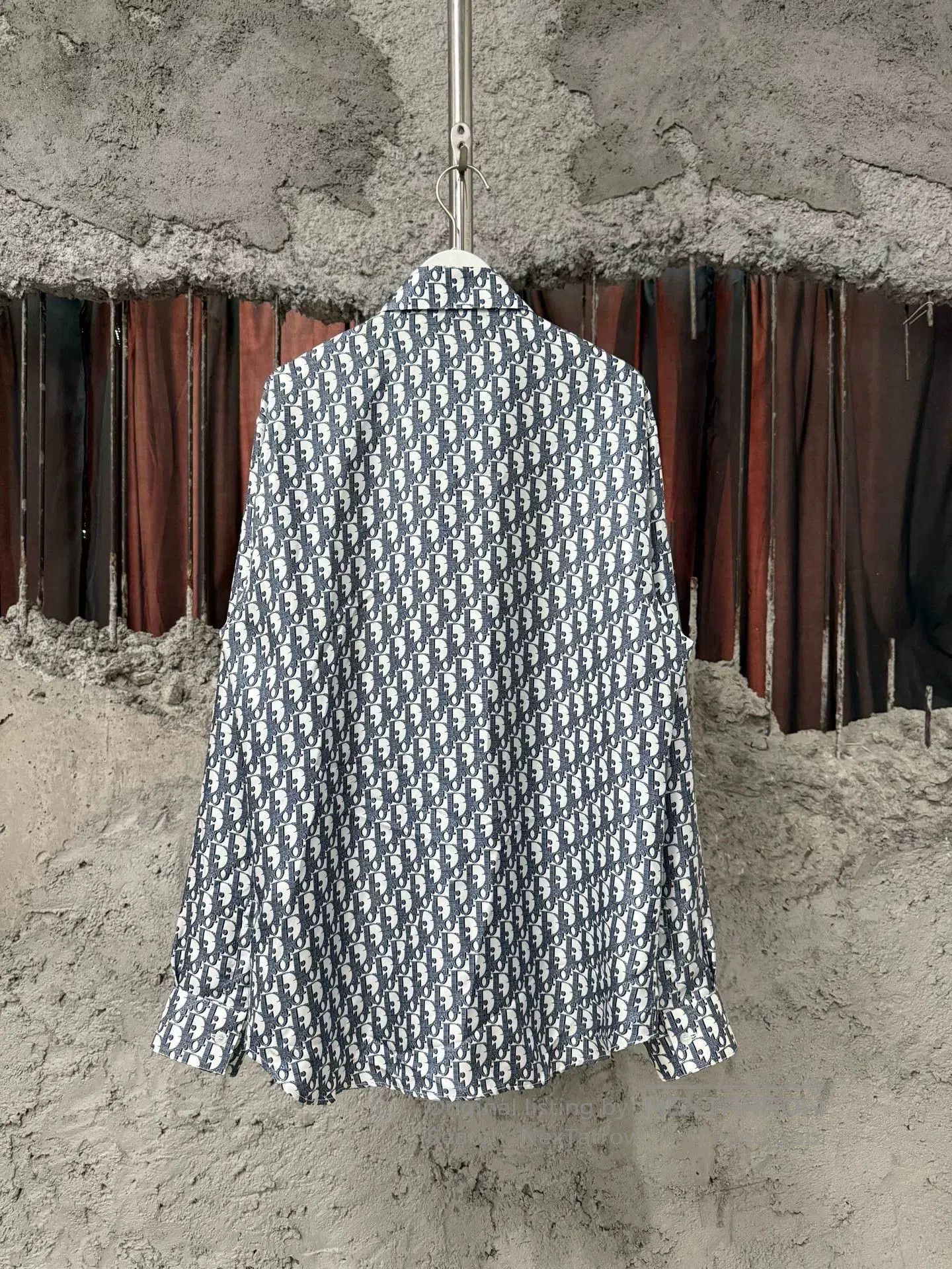 Dior dior printed silk long sleeve shirt. Size US M / EU 48-50 / 2 - 2 Thumbnail
