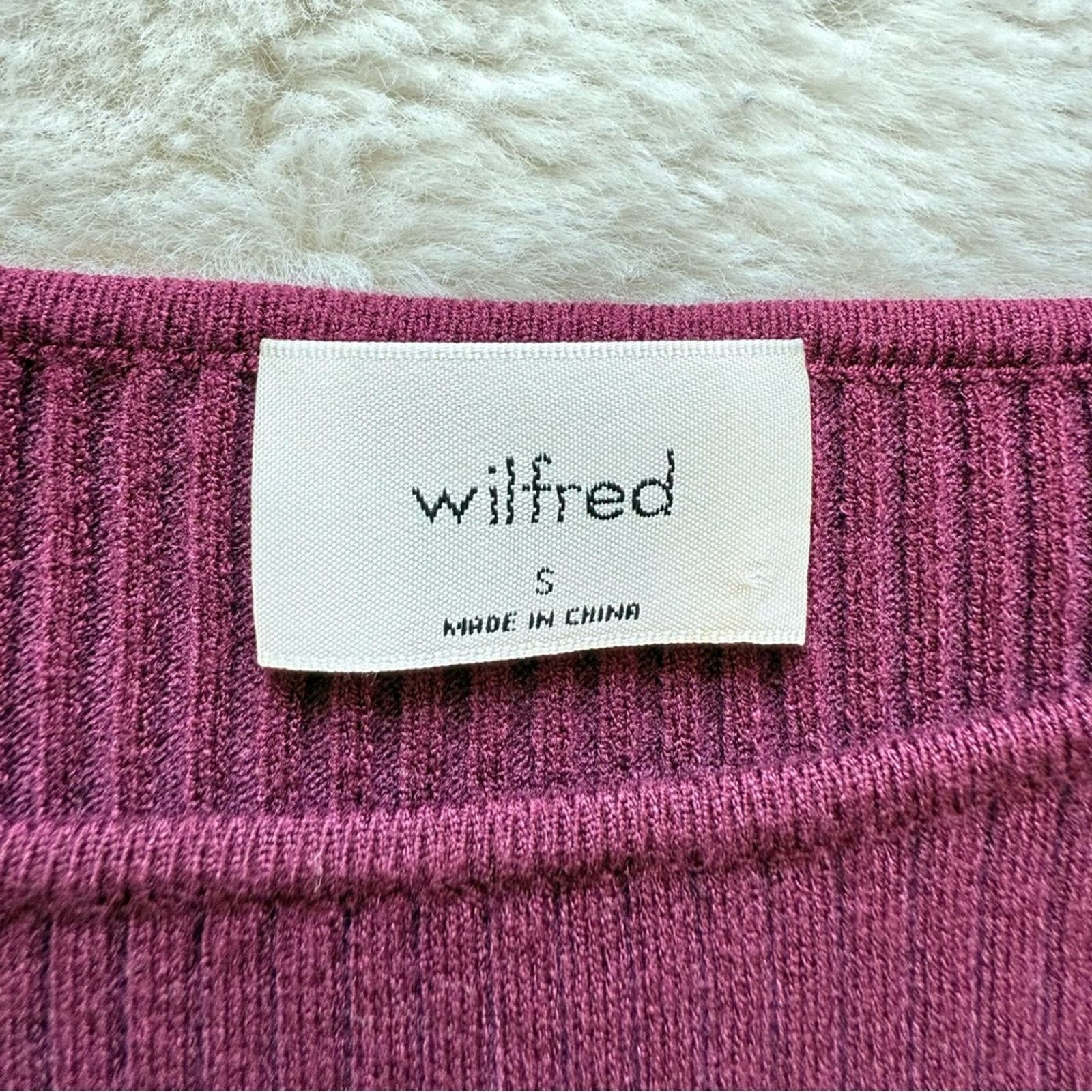 Other Wilfred women burgundy dress size S Size S / US 4 / IT 40 - 4 Thumbnail