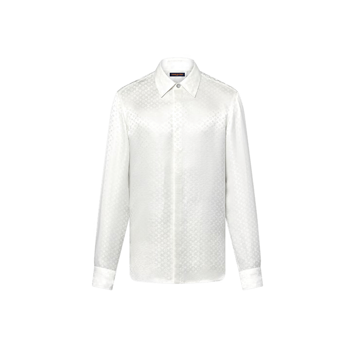 Mini Monogram Silk Evening Shirt - 42 4L