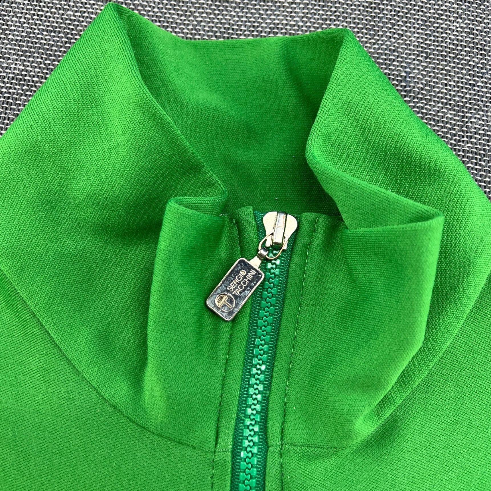 Sergio Tacchini VINTAGE Sergio Tacchini Tennis Jacket 48 Australia Club Green Full Zip Men Jacket Size 48 Black? Size US M / EU 48-50 / 2 - 5 Thumbnail