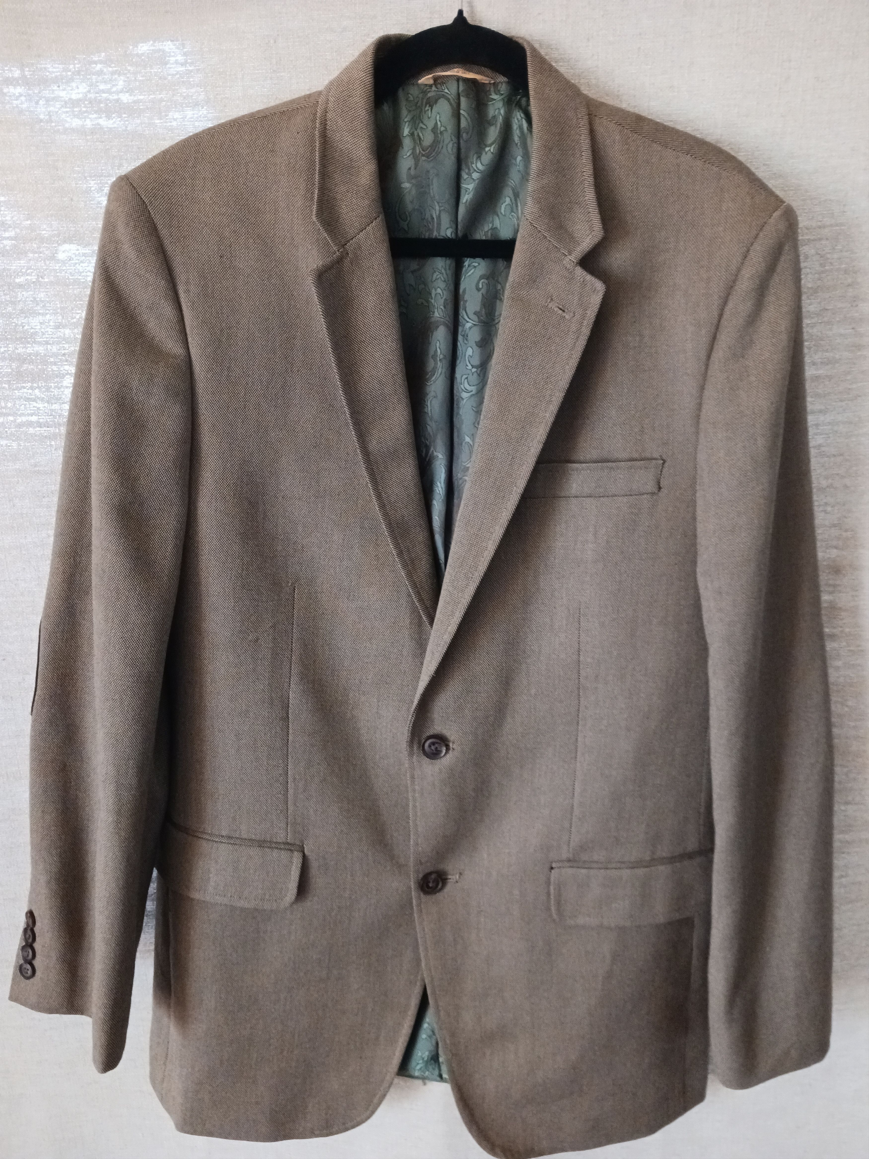 Haggar NWOT 1926 Original 2 Button Textured Blazer Size 42L - 1 Thumbnail
