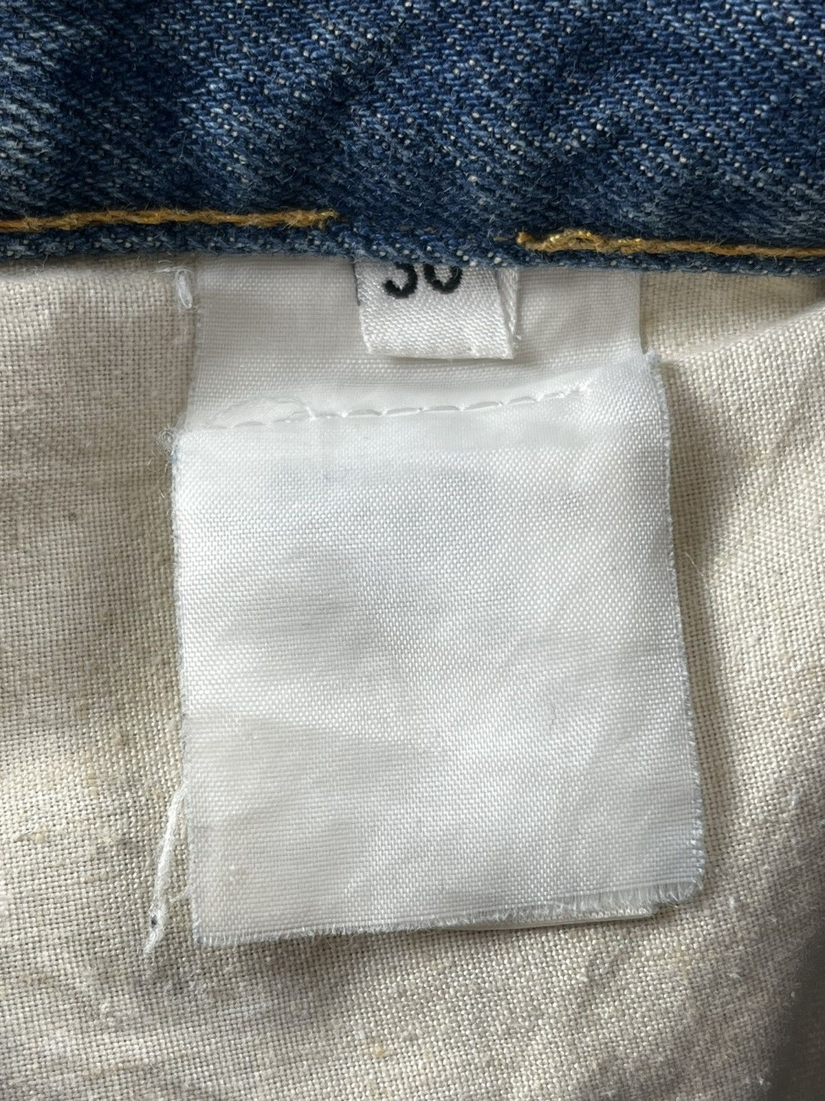 Helmut Lang × Vintage SS00 Helmut Lang Green Painter Denim Jeans Size US 30 / EU 46 - 9 Thumbnail