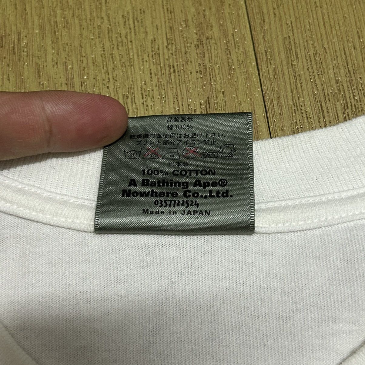 Bape Ape Special Agent Tee Size US M / EU 48-50 / 2 - 5 Thumbnail