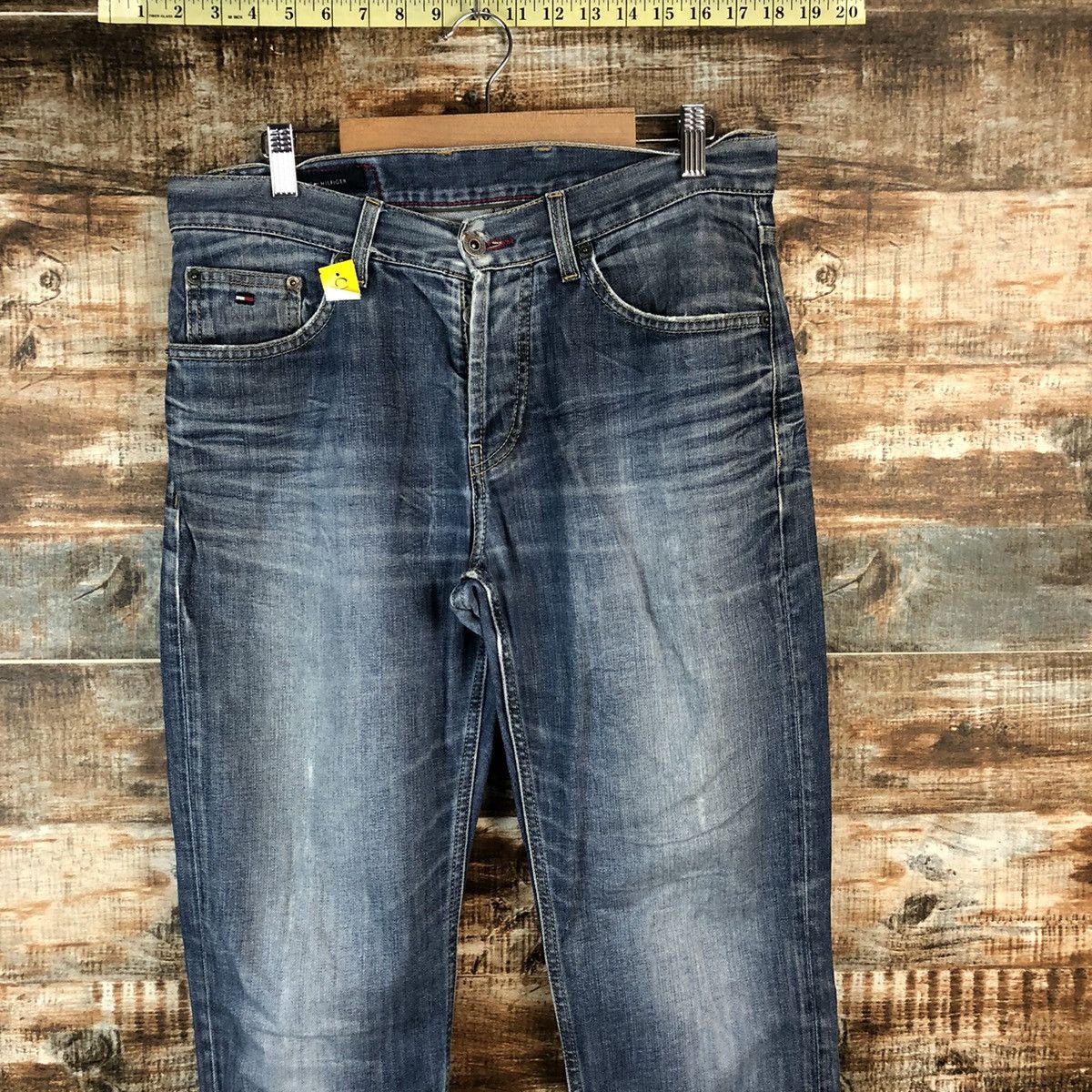 Tommy Hilfiger DL Tommy Hilfiger Blue faded Denim Pants #C149 Size US 32 / EU 48 - 4 Thumbnail