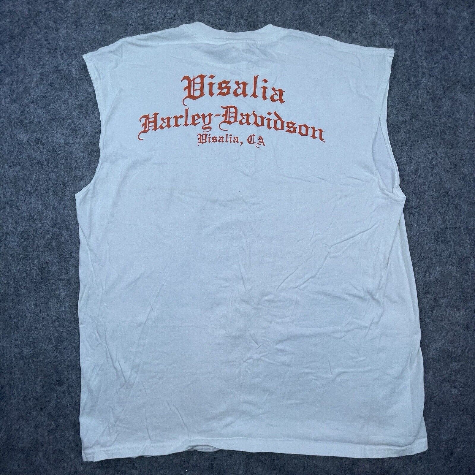 Harley Davidson Harley Davidson Shirt 2XL Pin-Up Girl Visalia California Size US XXL / EU 58 / 5 - 3 Thumbnail