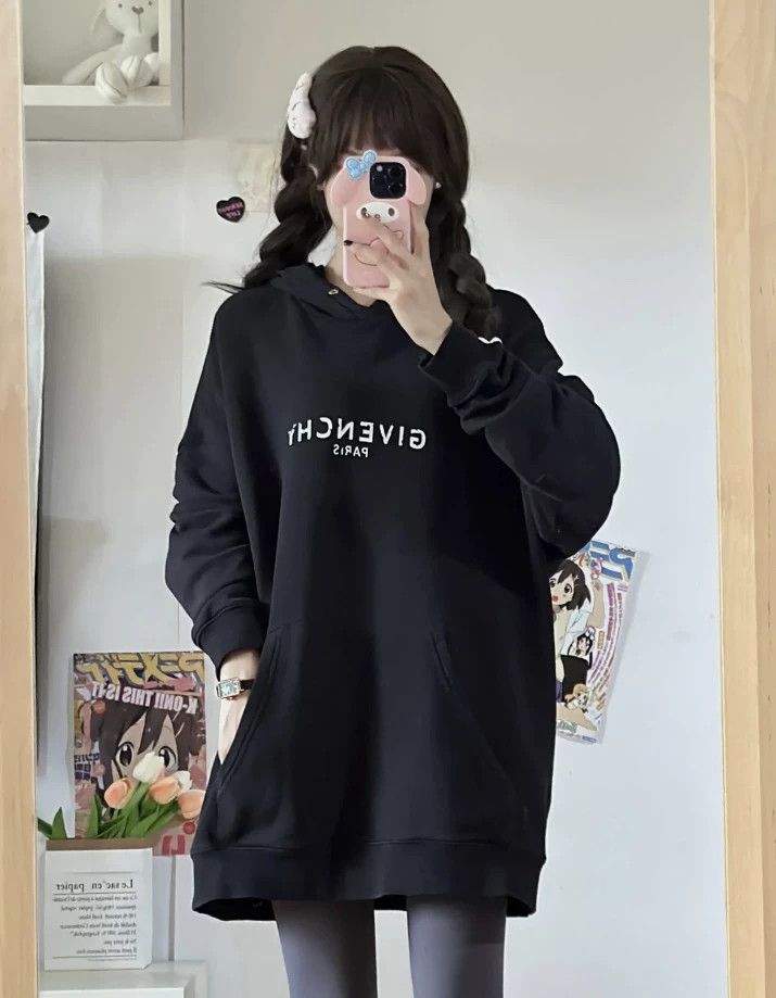 Givenchy Givenchy Destroyed Logo Distressed Hoodie Size US S / EU 44-46 / 1 - 1 Thumbnail