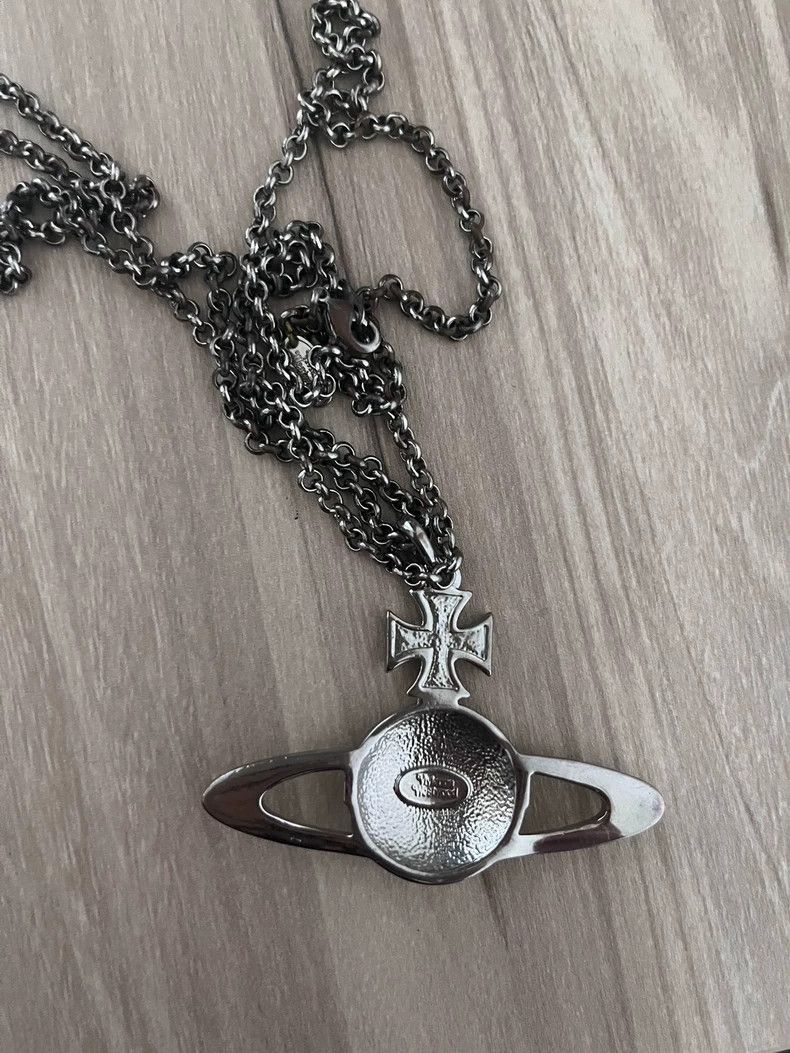 Vivienne Westwood Vivienne Westwood Vintage star relief necklace silver Size ONE SIZE - 4 Thumbnail