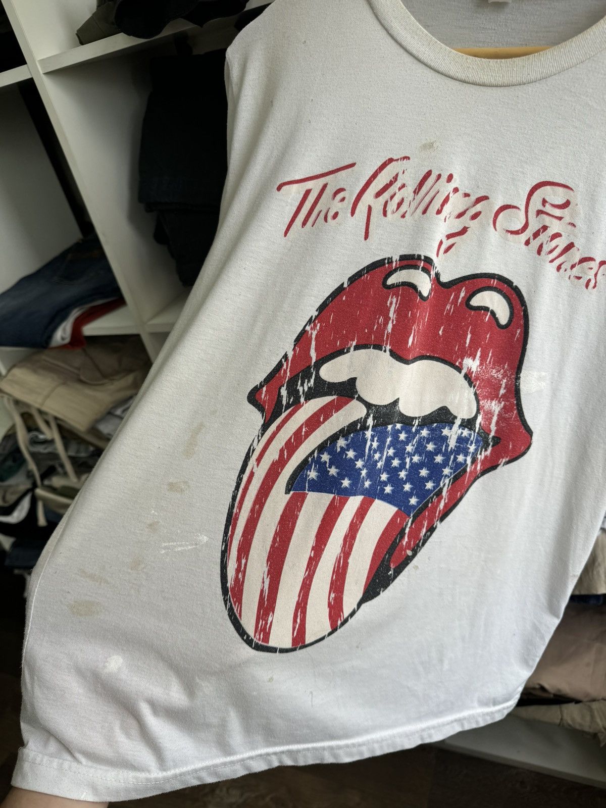 The Rolling Stones Vintage 90s The Rolling Stones Tee Size US M / EU 48-50 / 2 - 2 Thumbnail