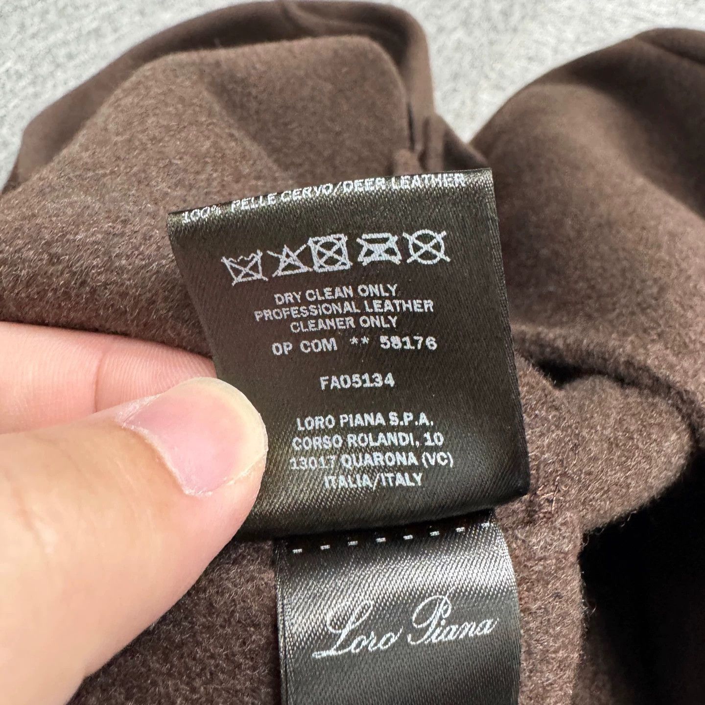 Loro Piana Brown Single-Breasted Coat - Size S Size US S / EU 44-46 / 1 - 4 Thumbnail